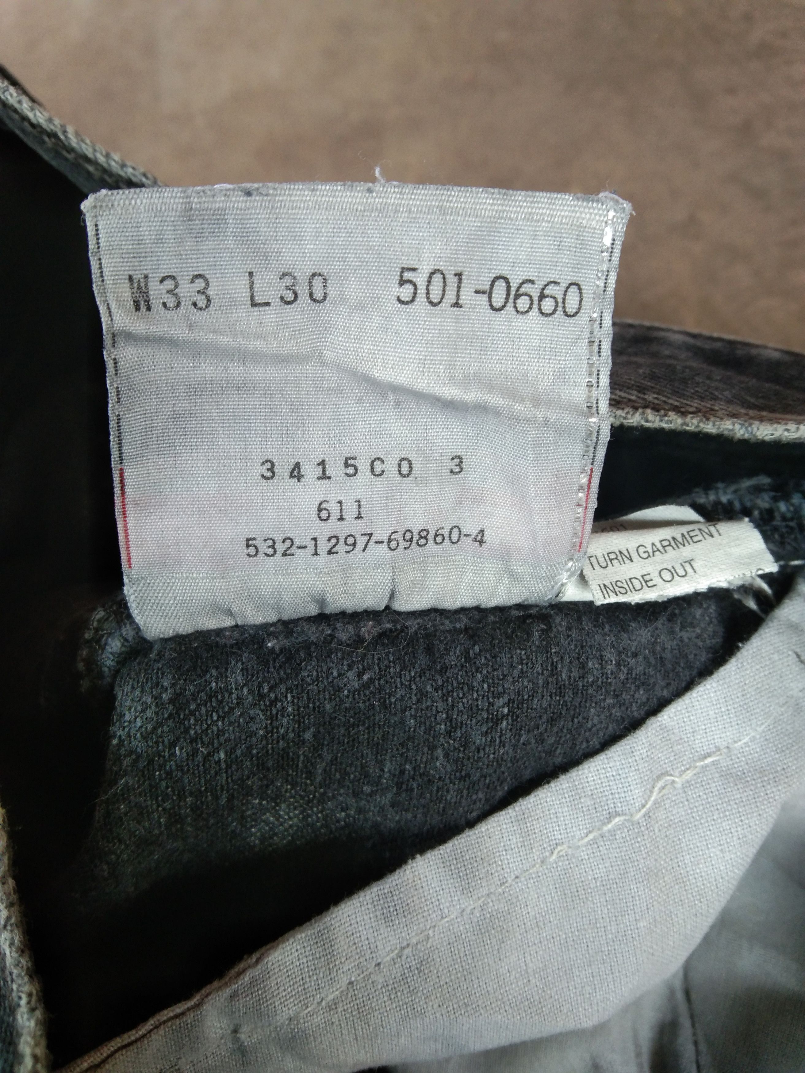 Levi's 90s Vintage Levi's 501 Made In USA Distressed Jeans 33x30 Size US 33 - 7 Thumbnail