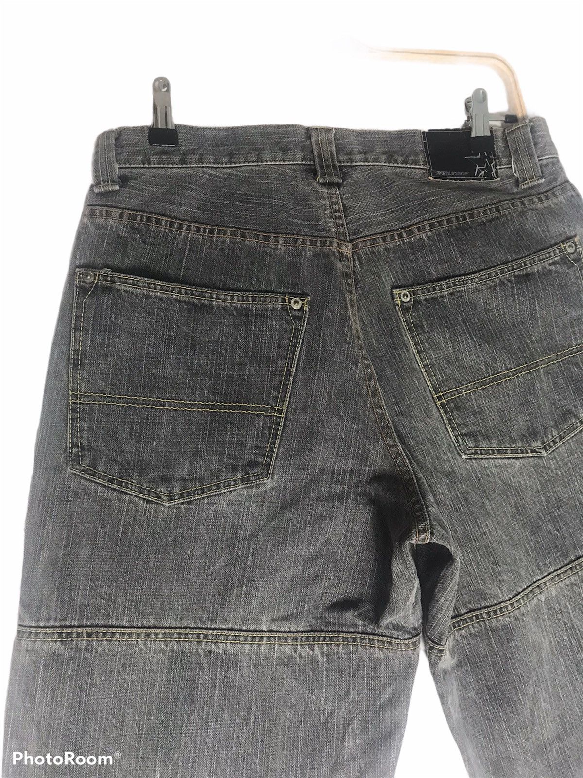 Japanese Brand Rattle Trap Denim Jeans 2 Tones Size US 31 - 6 Thumbnail