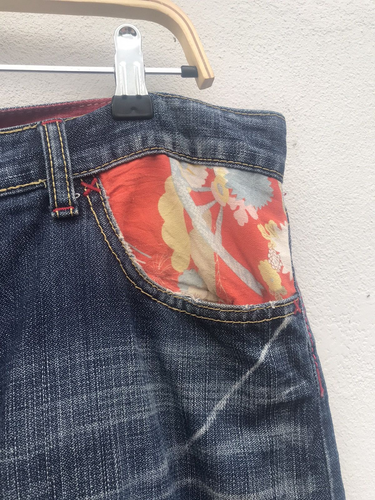 Eternal Eternal Patchwork Jeans Indigo Size US 34 / EU 50 - 4 Thumbnail