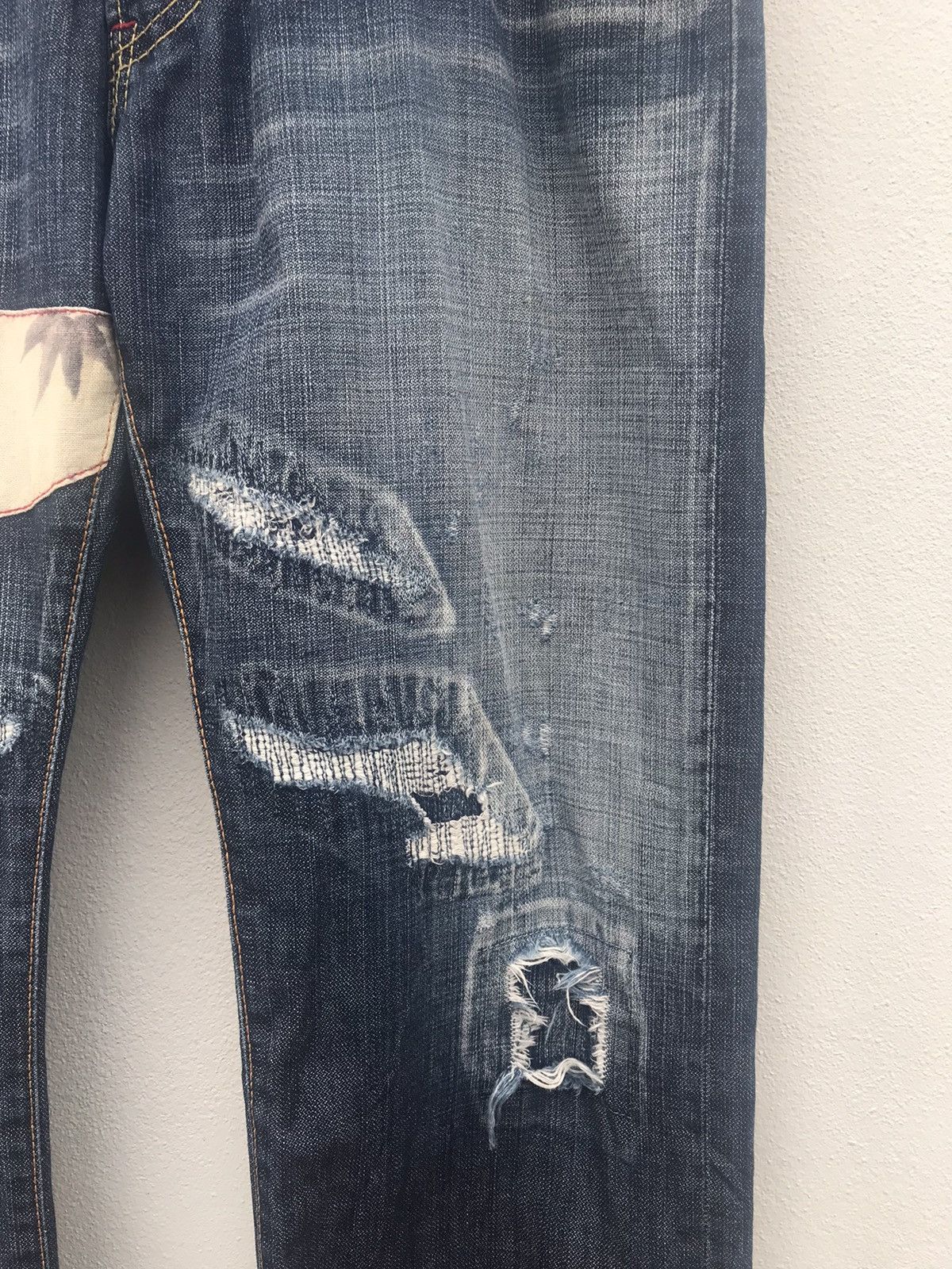 Eternal Eternal Patchwork Jeans Indigo Size US 34 / EU 50 - 6 Thumbnail