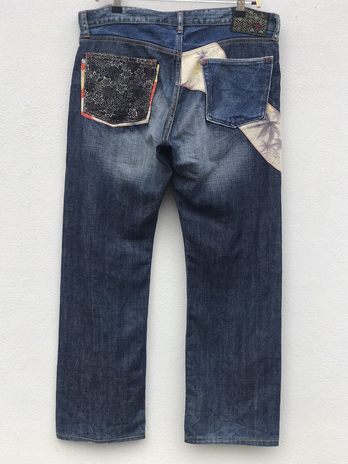 Eternal Eternal Patchwork Jeans Indigo Size US 34 / EU 50 - 2 Thumbnail