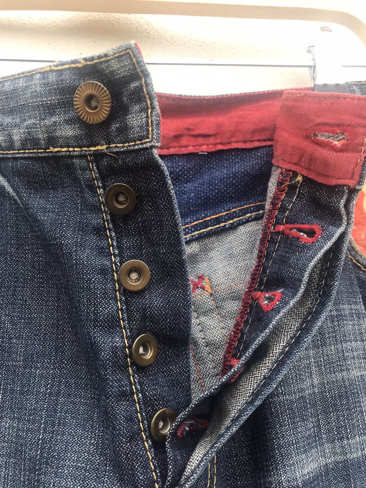 Eternal Eternal Patchwork Jeans Indigo Size US 34 / EU 50 - 9 Thumbnail