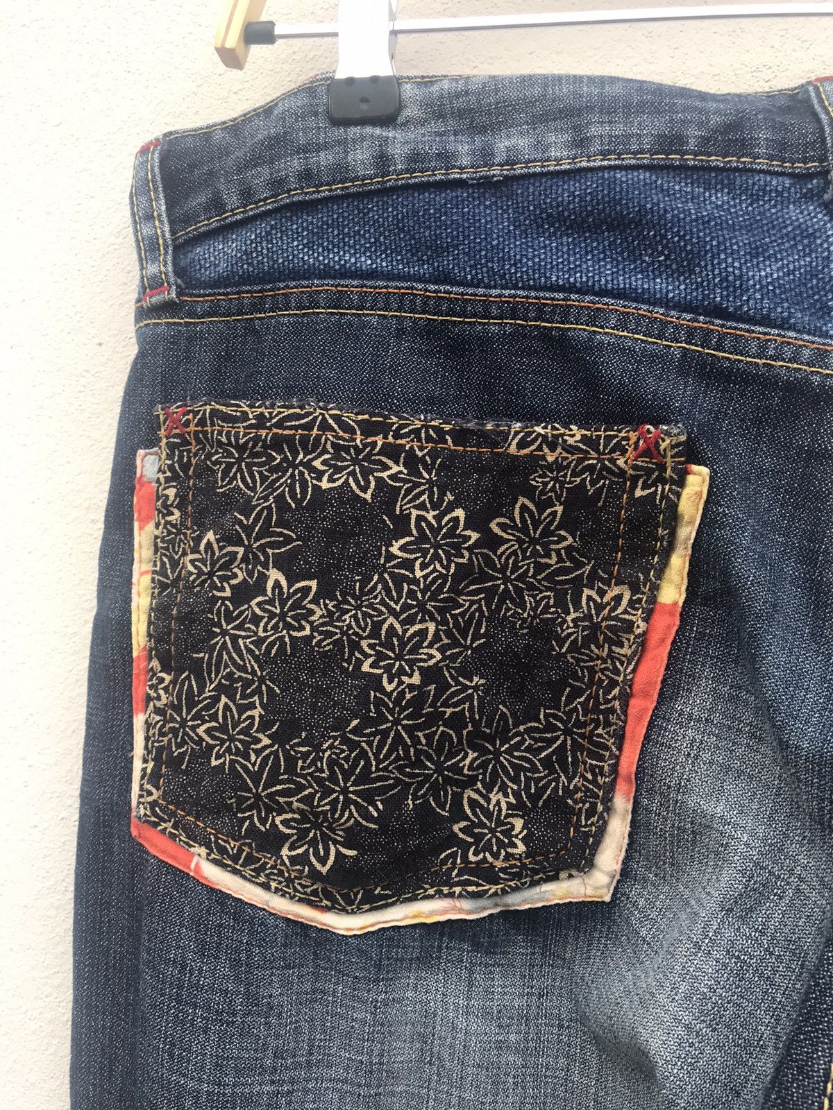 Eternal Eternal Patchwork Jeans Indigo Size US 34 / EU 50 - 8 Thumbnail
