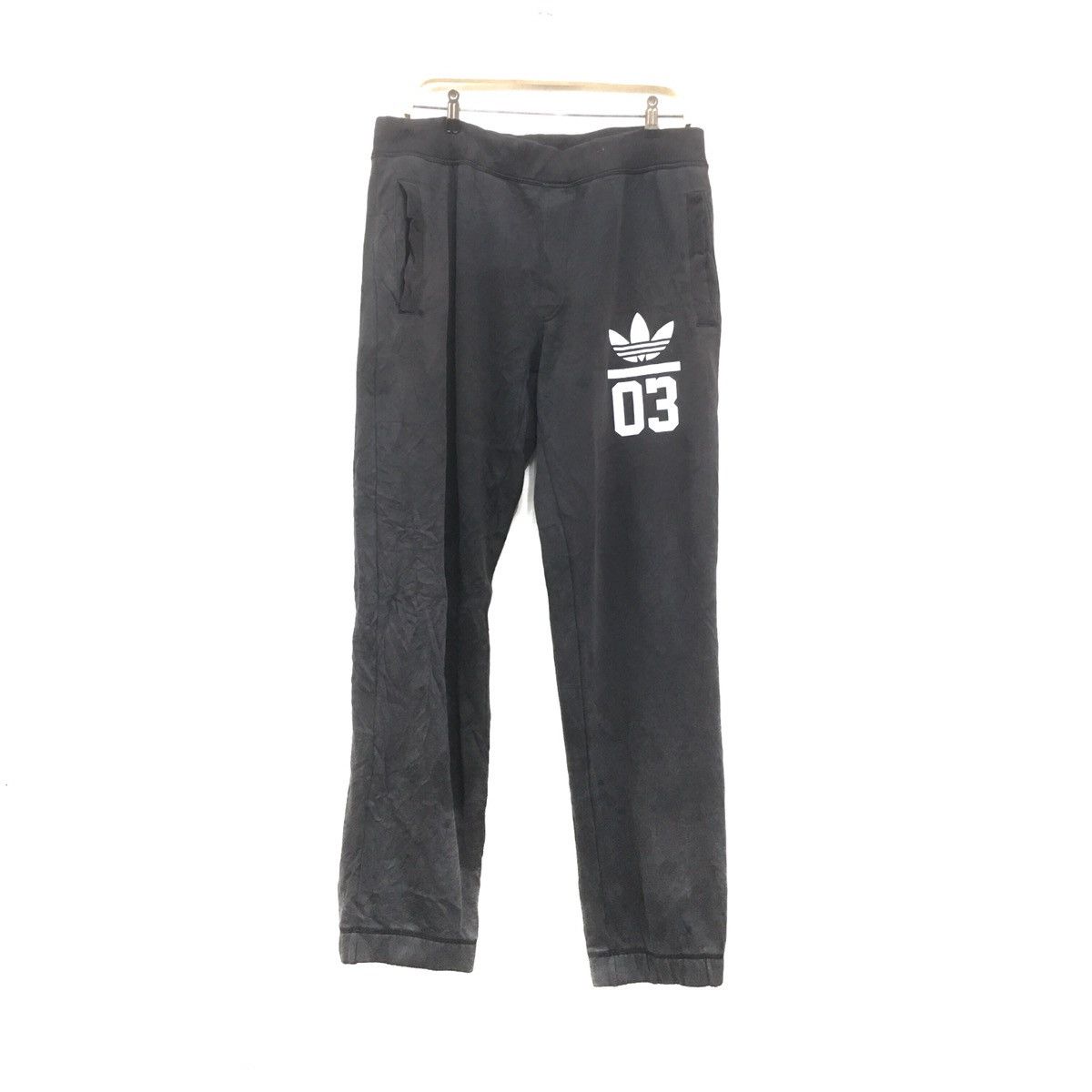 Adidas × Vintage Adidas SweatPants Joggers WarmUp Track Double Pocket Size US 28 / EU 44 - 2 Thumbnail