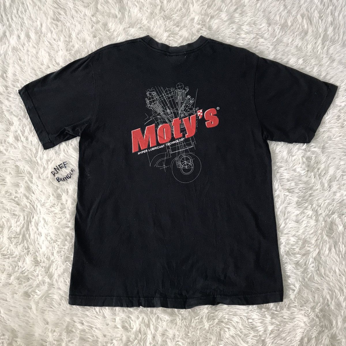 Japanese Brand Moty’s hyper lubricant technology tshirt Size US M / EU 48-50 / 2 - 1 Thumbnail