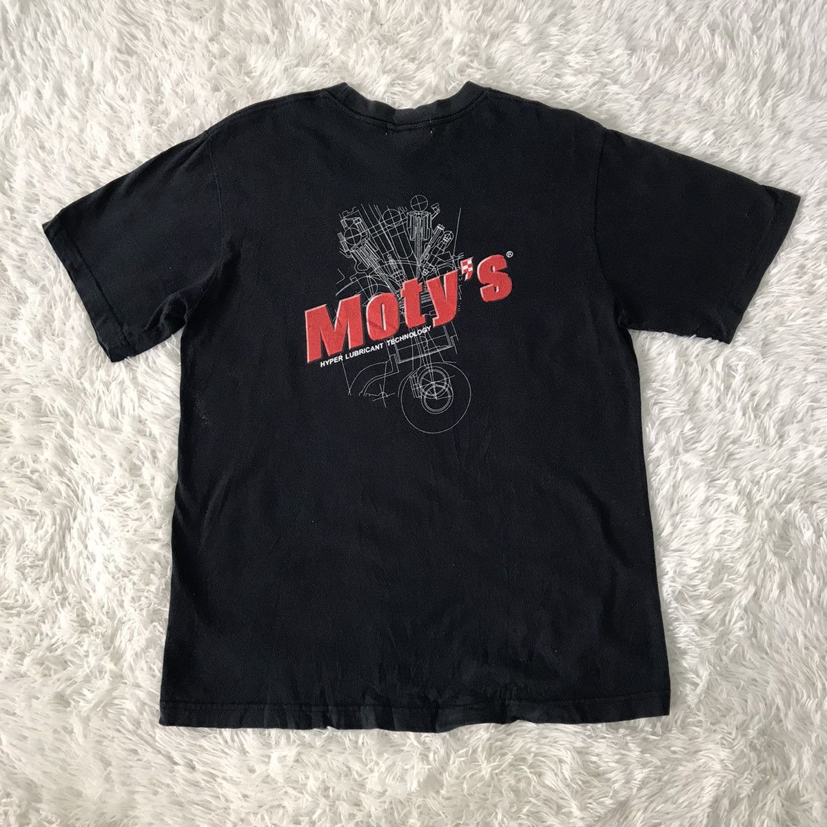 Japanese Brand Moty’s hyper lubricant technology tshirt Size US M / EU 48-50 / 2 - 19 Thumbnail
