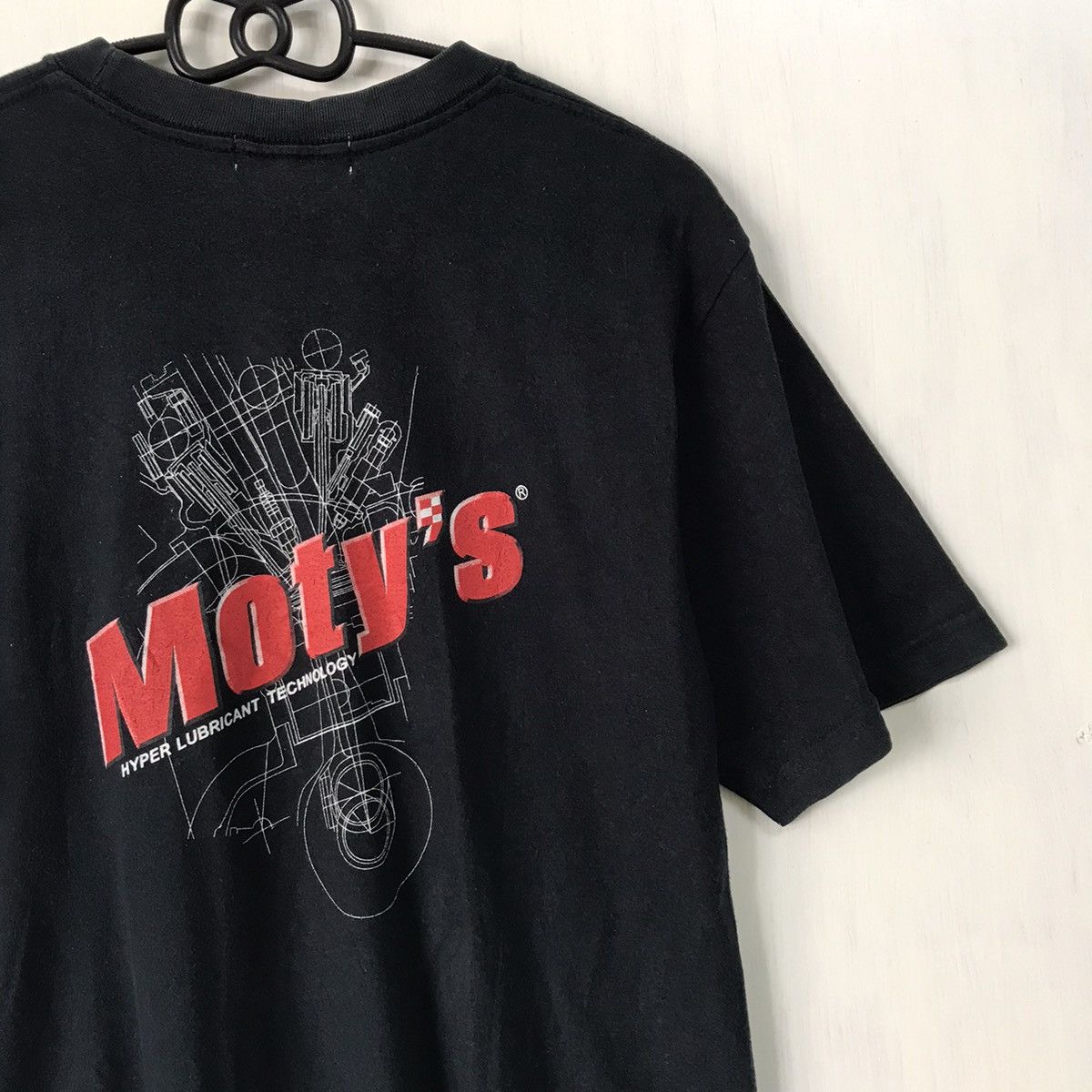 Japanese Brand Moty’s hyper lubricant technology tshirt Size US M / EU 48-50 / 2 - 9 Thumbnail