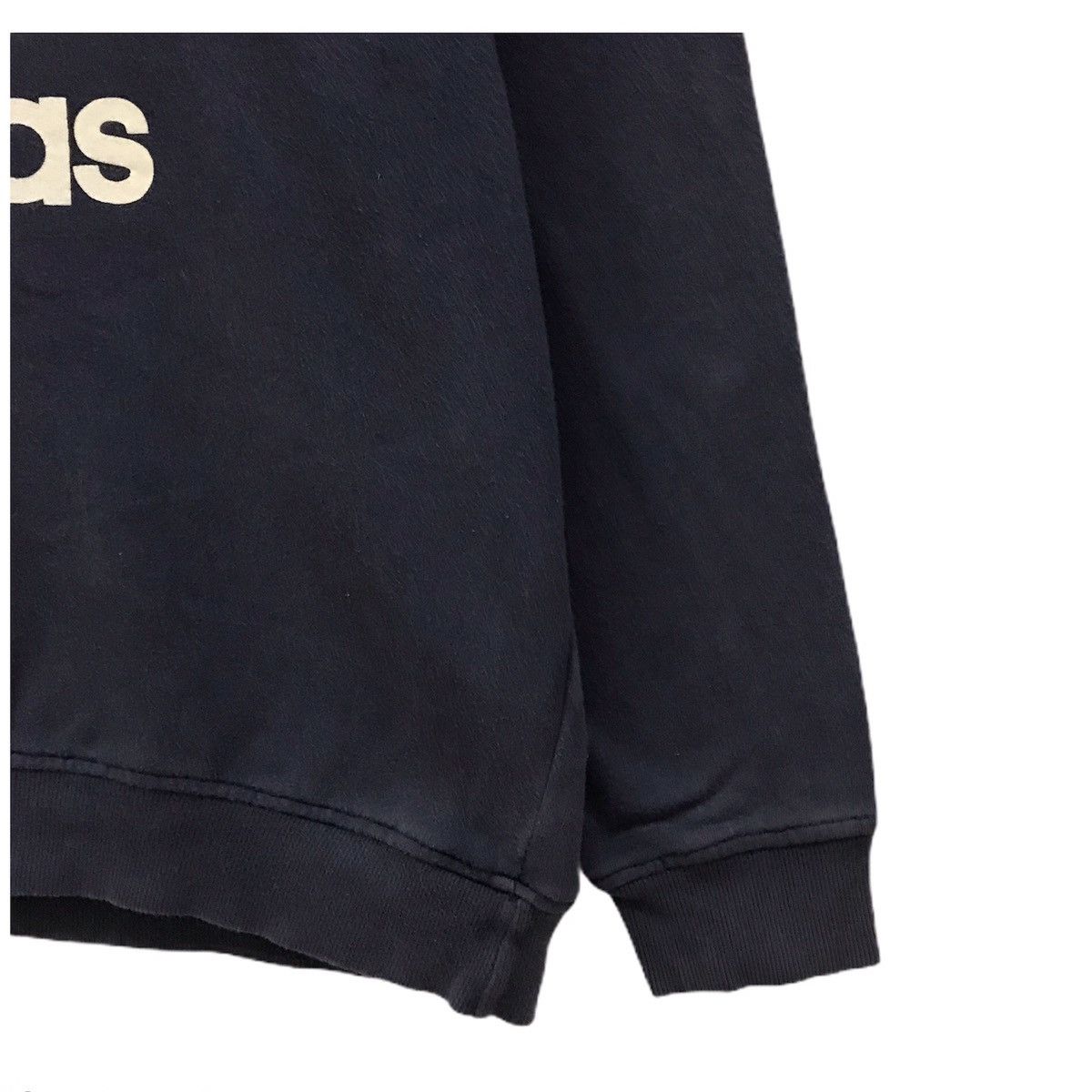 Adidas × Vintage Adidas Sweatshirt Crewneck Biglogo Spellout Adidas Trefoils Size US M / EU 48-50 / 2 - 4 Thumbnail