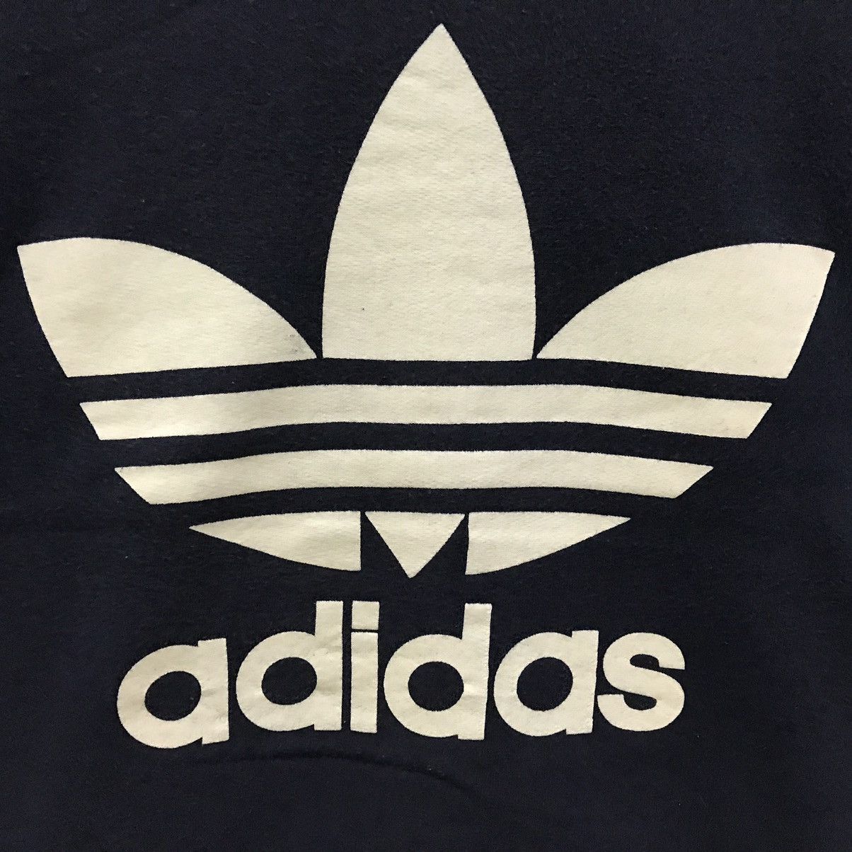 Adidas × Vintage Adidas Sweatshirt Crewneck Biglogo Spellout Adidas Trefoils Size US M / EU 48-50 / 2 - 2 Thumbnail