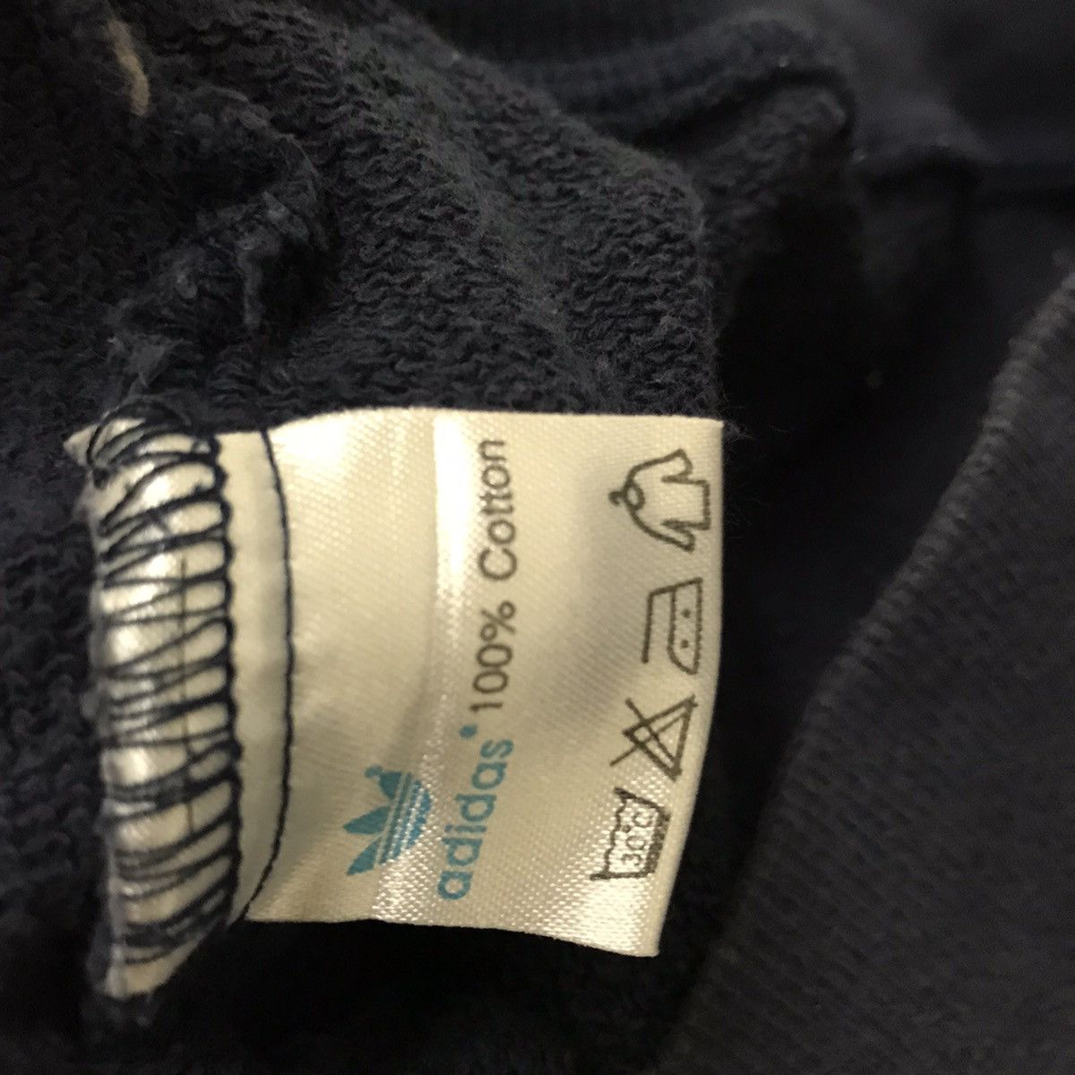 Adidas × Vintage Adidas Sweatshirt Crewneck Biglogo Spellout Adidas Trefoils Size US M / EU 48-50 / 2 - 6 Thumbnail