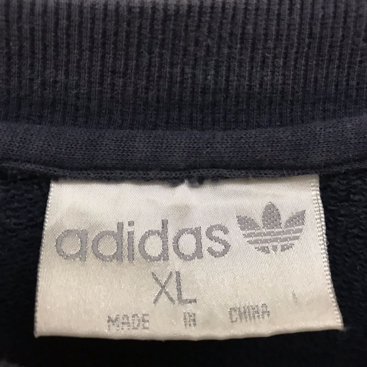 Adidas × Vintage Adidas Sweatshirt Crewneck Biglogo Spellout Adidas Trefoils Size US M / EU 48-50 / 2 - 5 Thumbnail