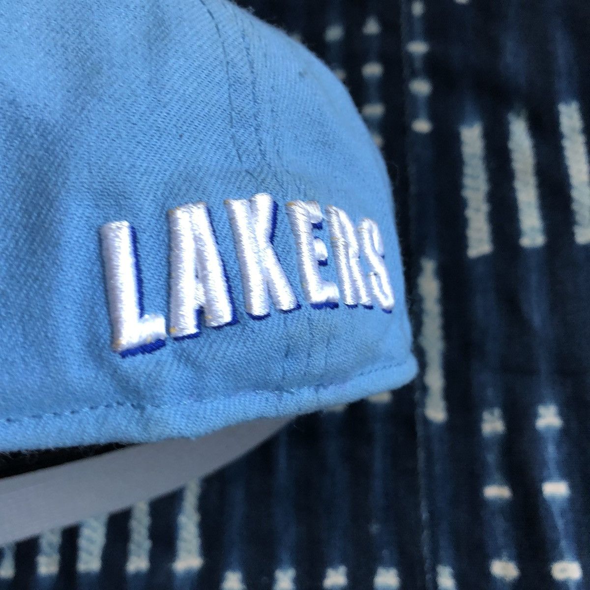 New Era Vintage New Era LA Lakers Cap 1/4 7 Size ONE SIZE - 4 Thumbnail