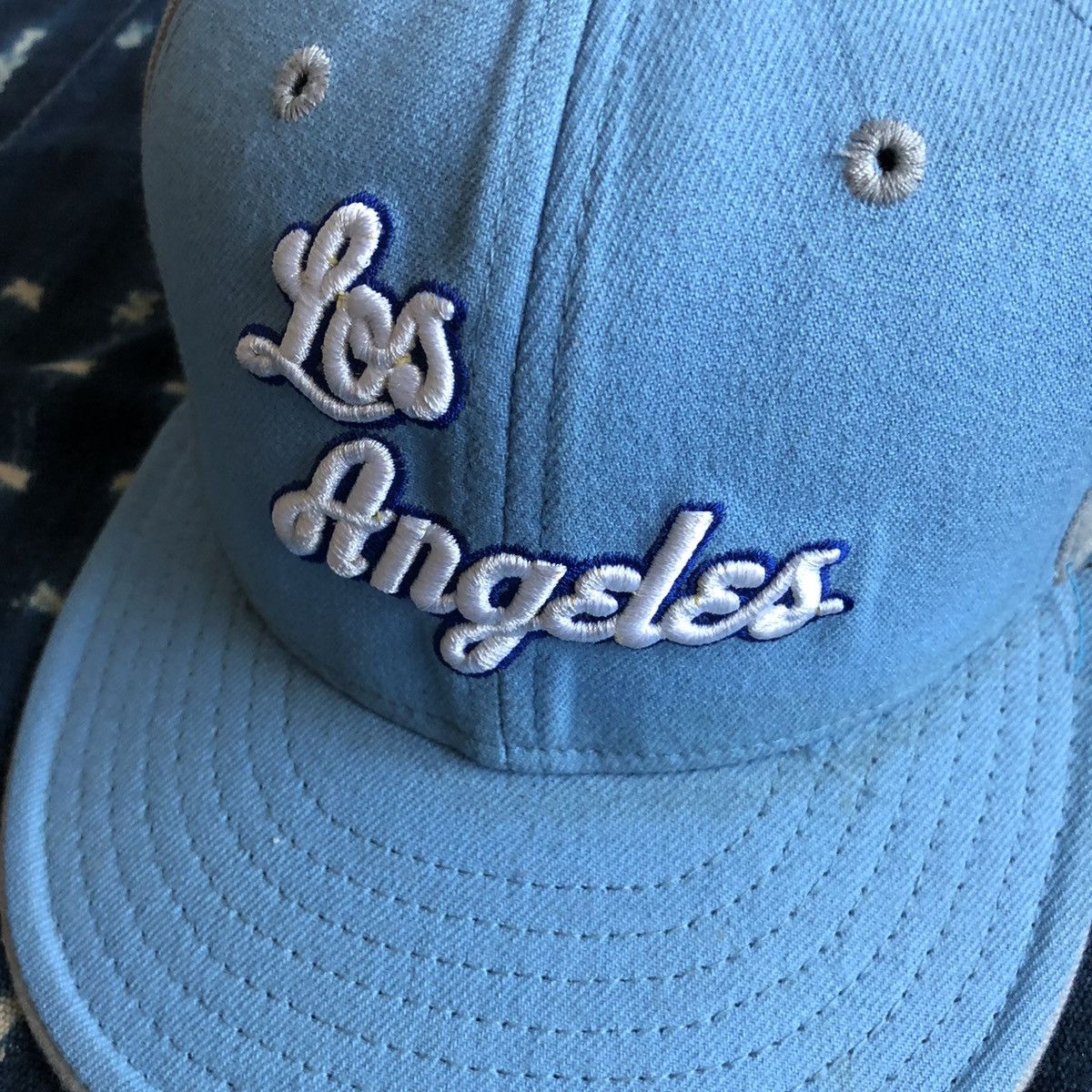 New Era Vintage New Era LA Lakers Cap 1/4 7 Size ONE SIZE - 3 Thumbnail