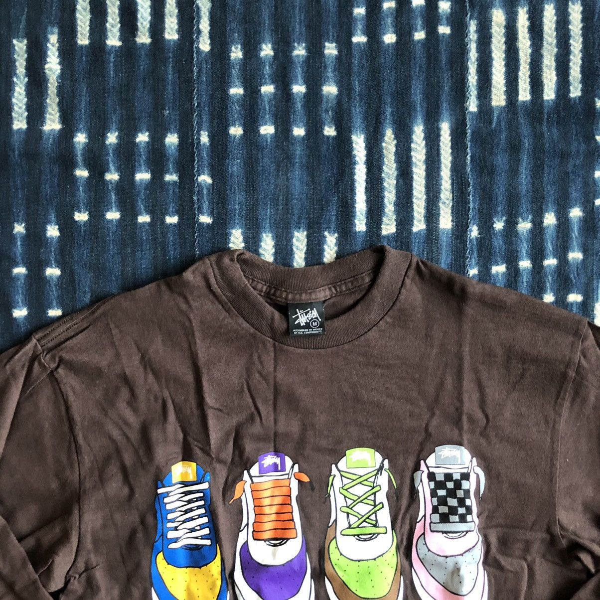 Stussy Stussy Sneakers Long Sleeve Tee – 90s Graphic Size US M / EU 48-50 / 2 - 2 Thumbnail