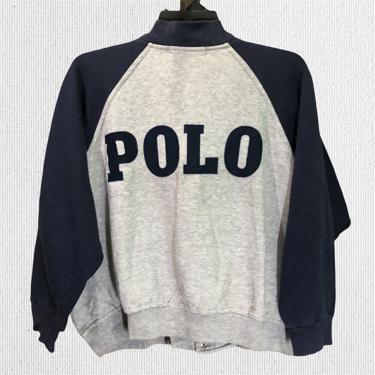 Polo Ralph Lauren Vintage Polo Ralph Lauren Big Logo Varsity Jacket Size US XL / EU 56 / 4 - 1 Thumbnail