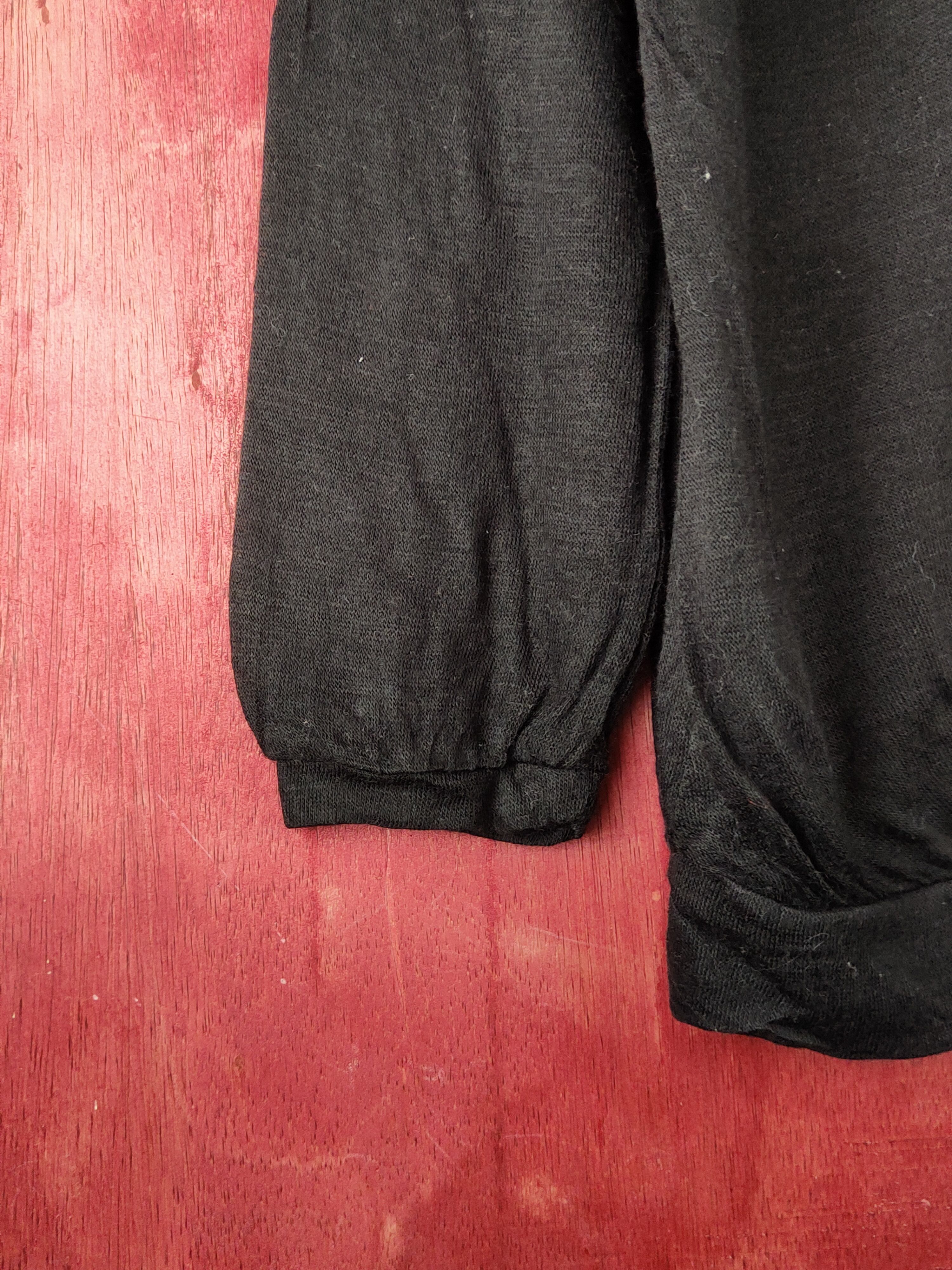Japanese Brand Tea Natural Black Knitwear Cardigan #S1237 Size L / US 10 / IT 46 - 4 Thumbnail