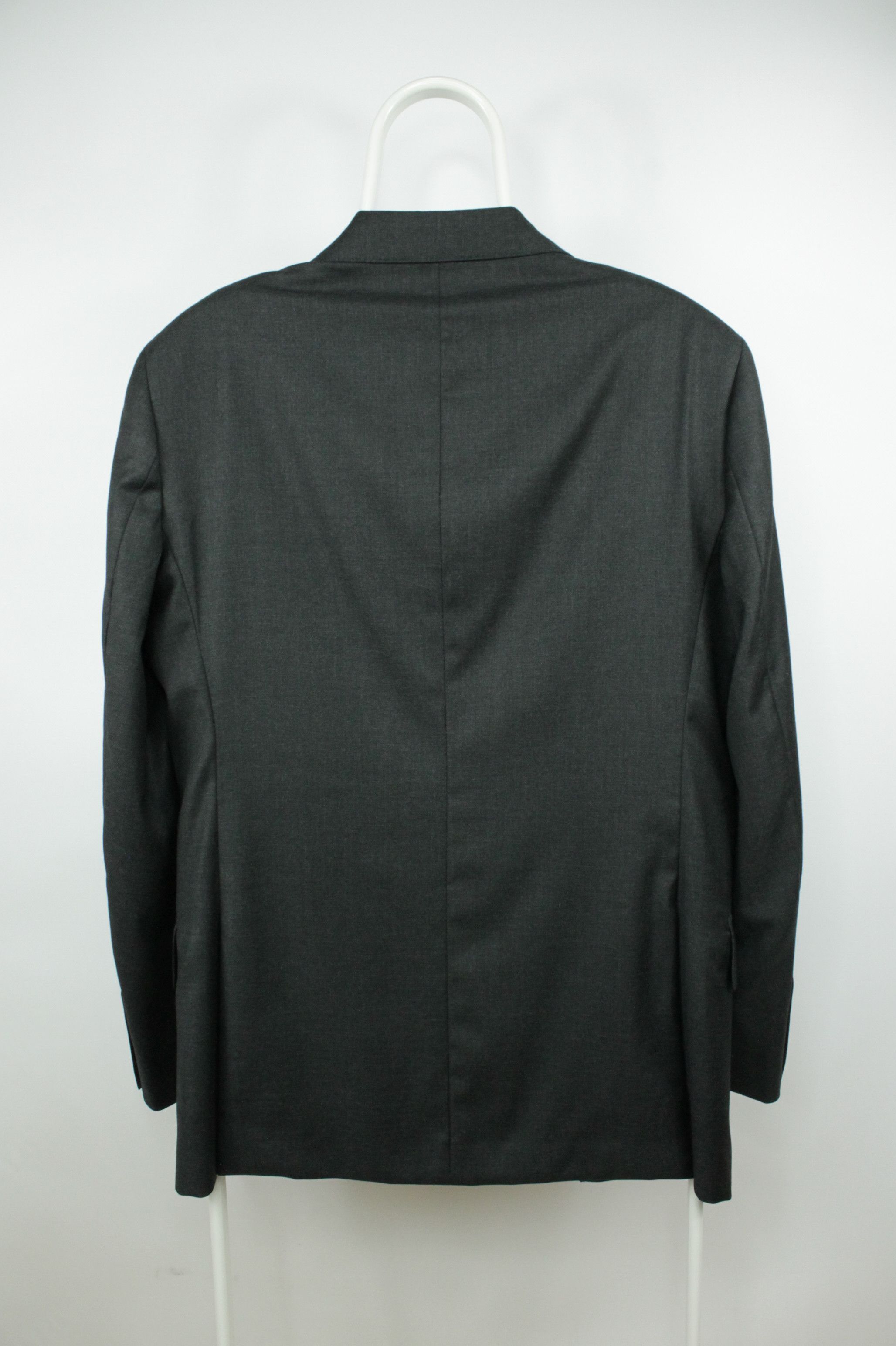 Hackett × Loro Piana Hackett Loro Piana Four Season 130'S Charcoal Wool Blazer Size US M / EU 48-50 / 2 - 5 Thumbnail