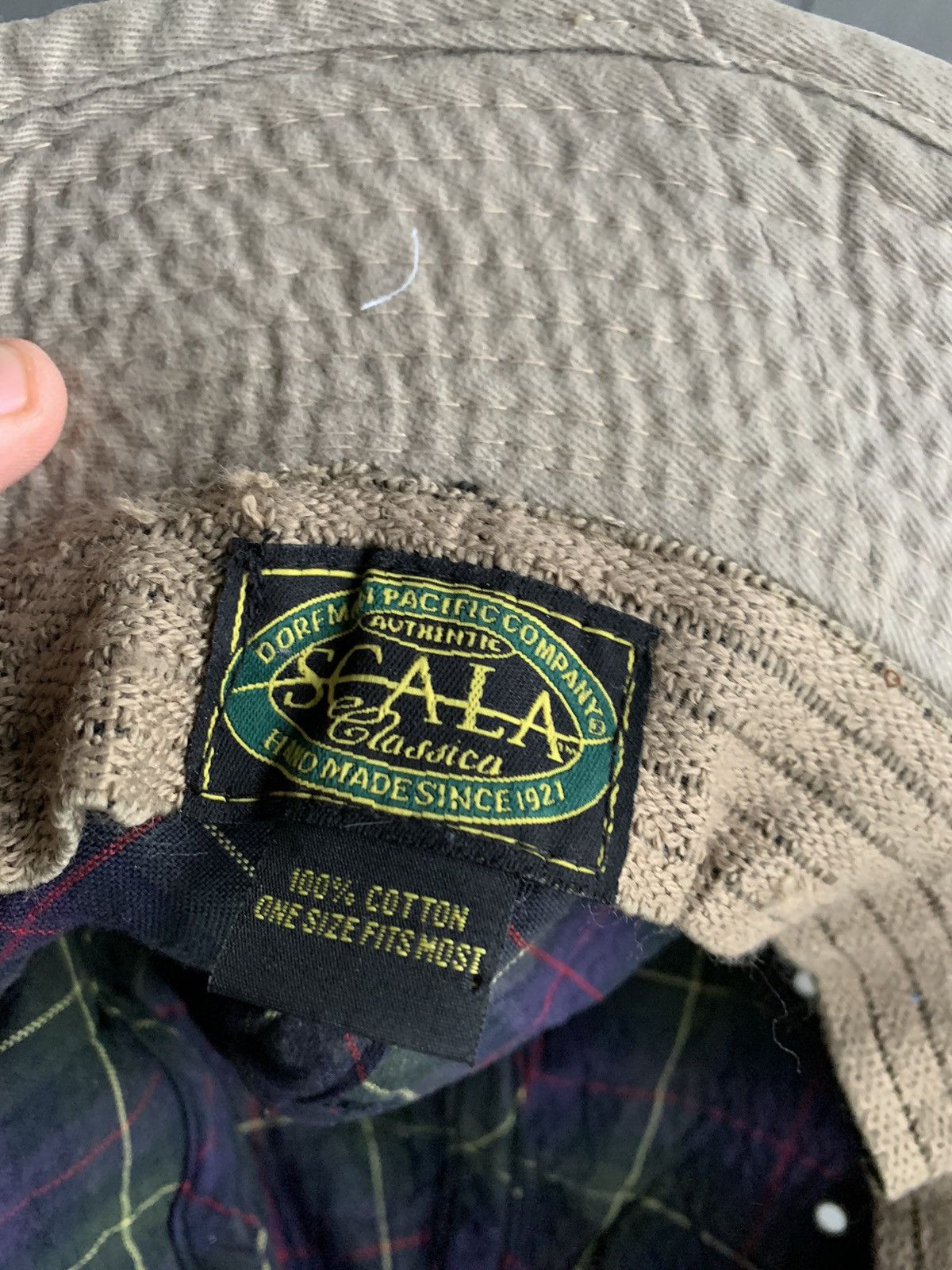 Other × Vintage Vintage Scala Brimmed Cotton Explorer Excavator Bucket Hat Size ONE SIZE - 7 Thumbnail