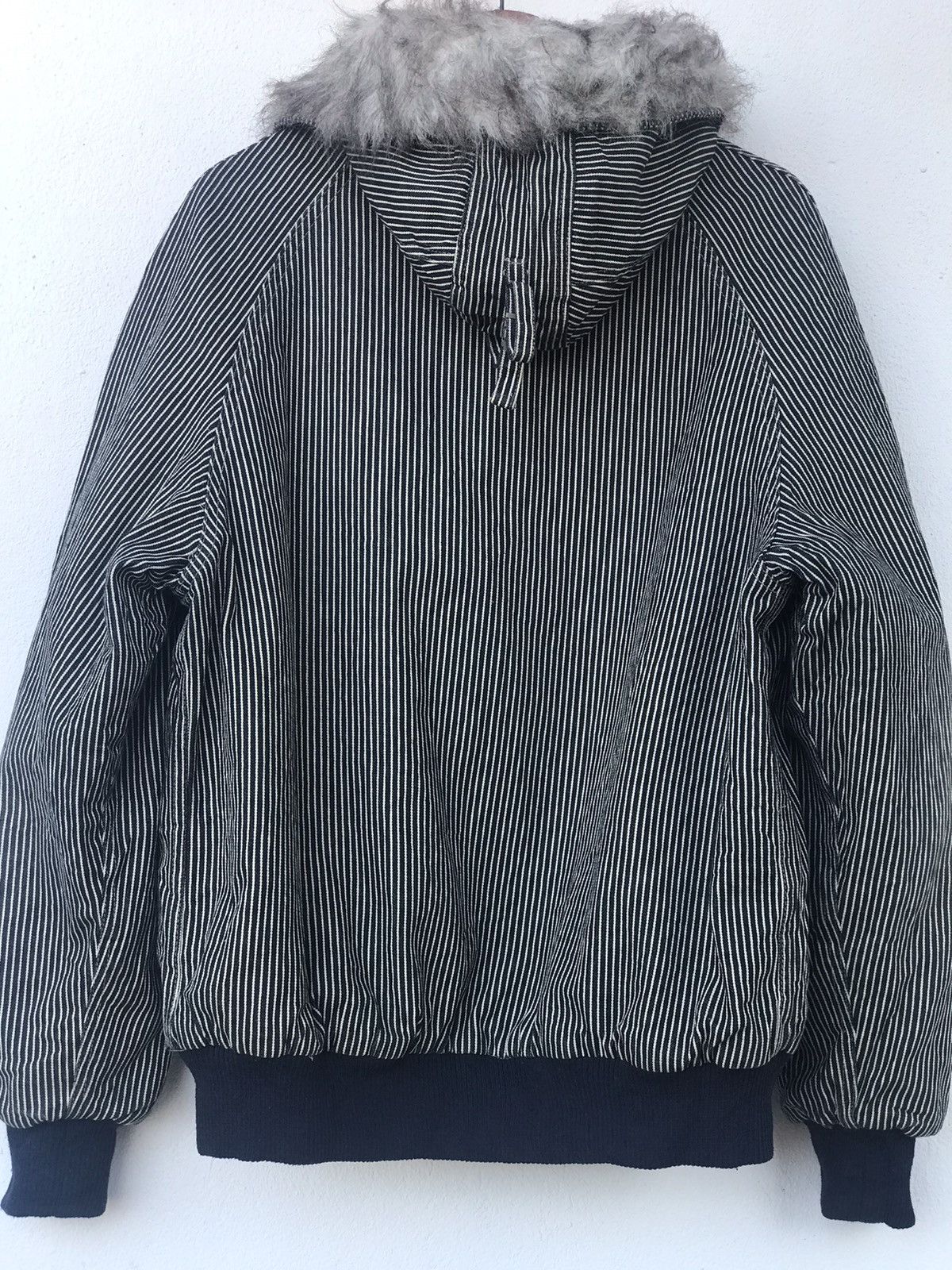 Japanese Brand Dog House Wabash Stripe Bomber Jacket Hoodie Size US M / EU 48-50 / 2 - 7 Thumbnail
