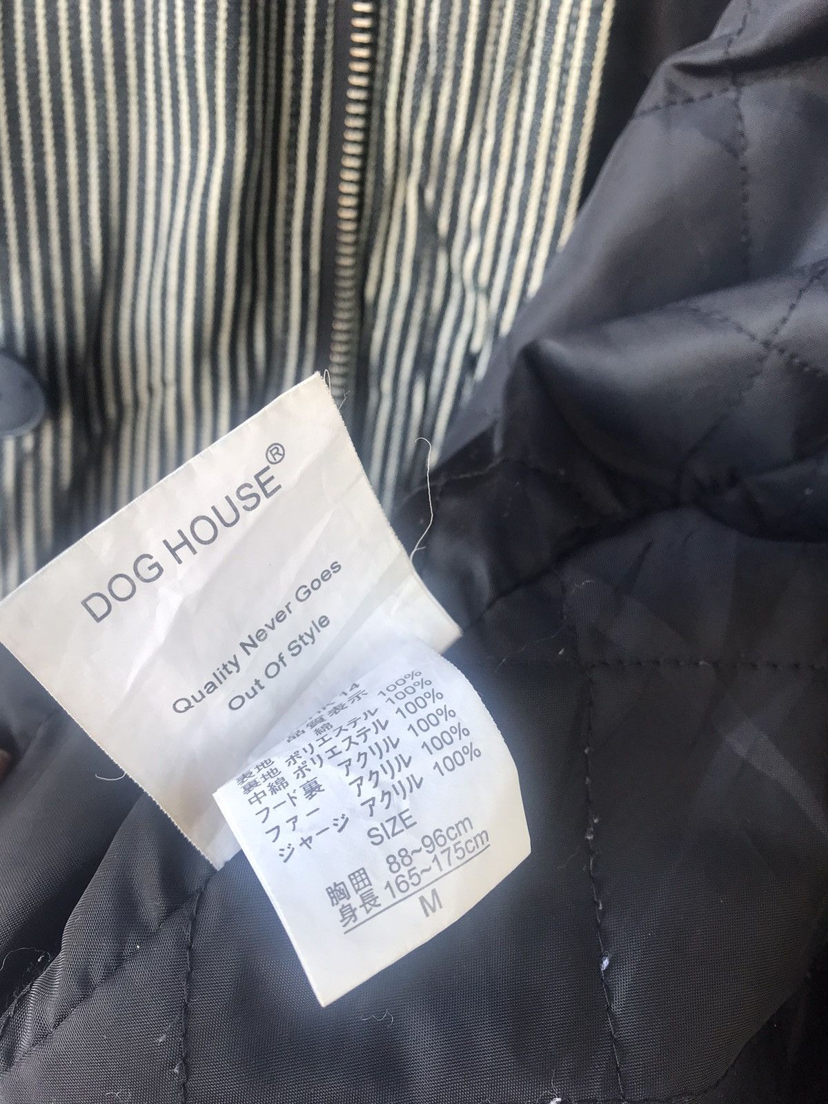 Japanese Brand Dog House Wabash Stripe Bomber Jacket Hoodie Size US M / EU 48-50 / 2 - 11 Thumbnail