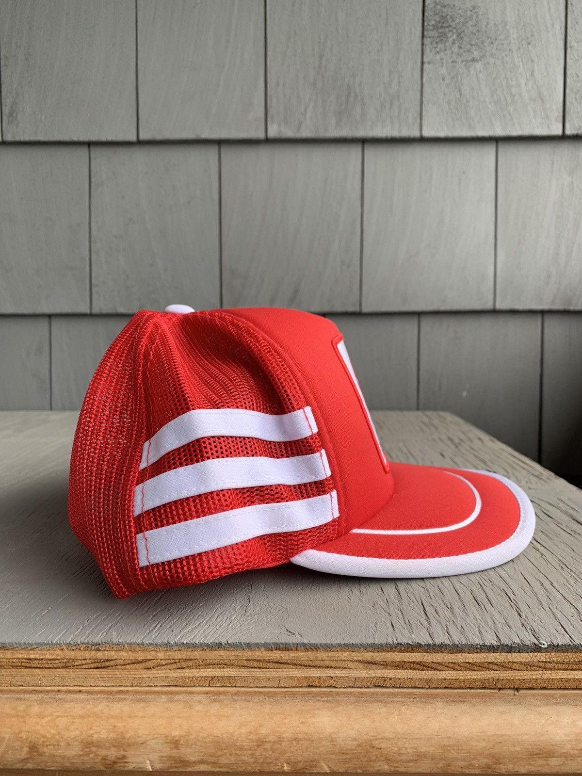 Vintage 1980s Texaco Gas Trucker Hat Vintage 3 Stripe Chief Keef 90 Size ONE SIZE - 3 Thumbnail