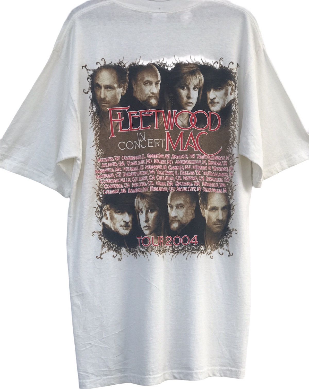 Band Tees Vintage Fleetwood Mac In Concert Size US L / EU 52-54 / 3 - 3 Thumbnail