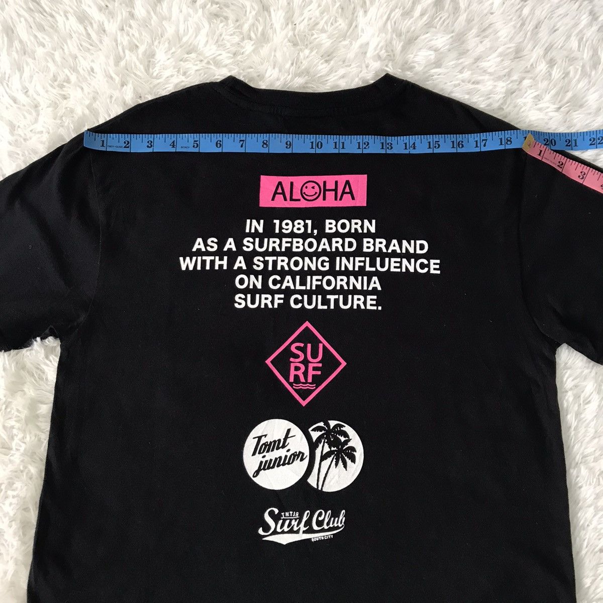 Vintage Aloha surf culture TMTJR tshirt Size US M / EU 48-50 / 2 - 18 Thumbnail