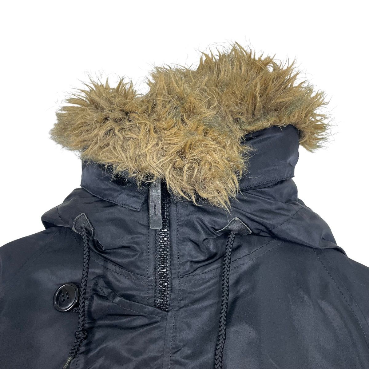 Alpha Industries 💥N3B ALPHA INDUSTRIES FUR HOODIE PARKA JACKET Size US M / EU 48-50 / 2 - 5 Thumbnail