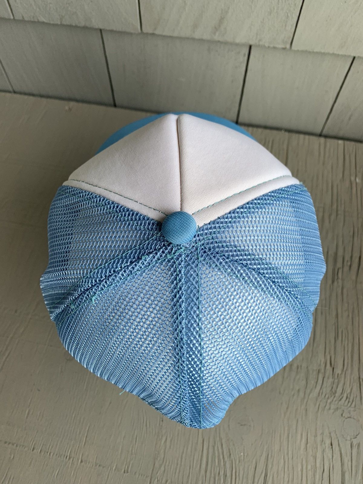 Vintage Vintage Fort Lauderdale Trucker Hat Baby Blue USA Pharrell Size ONE SIZE - 7 Thumbnail