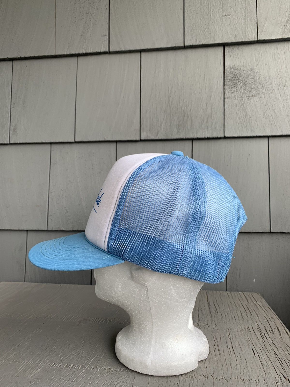 Vintage Vintage Fort Lauderdale Trucker Hat Baby Blue USA Pharrell Size ONE SIZE - 8 Thumbnail