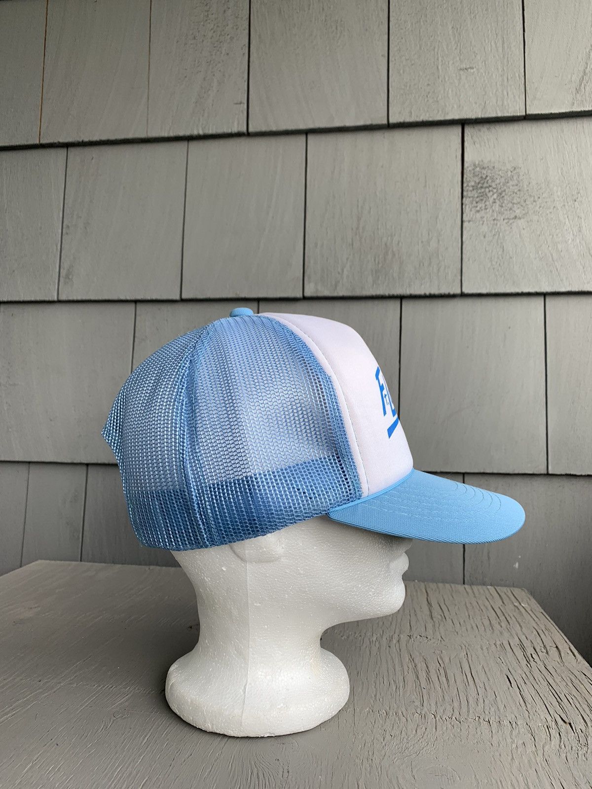 Vintage Vintage Fort Lauderdale Trucker Hat Baby Blue USA Pharrell Size ONE SIZE - 3 Thumbnail
