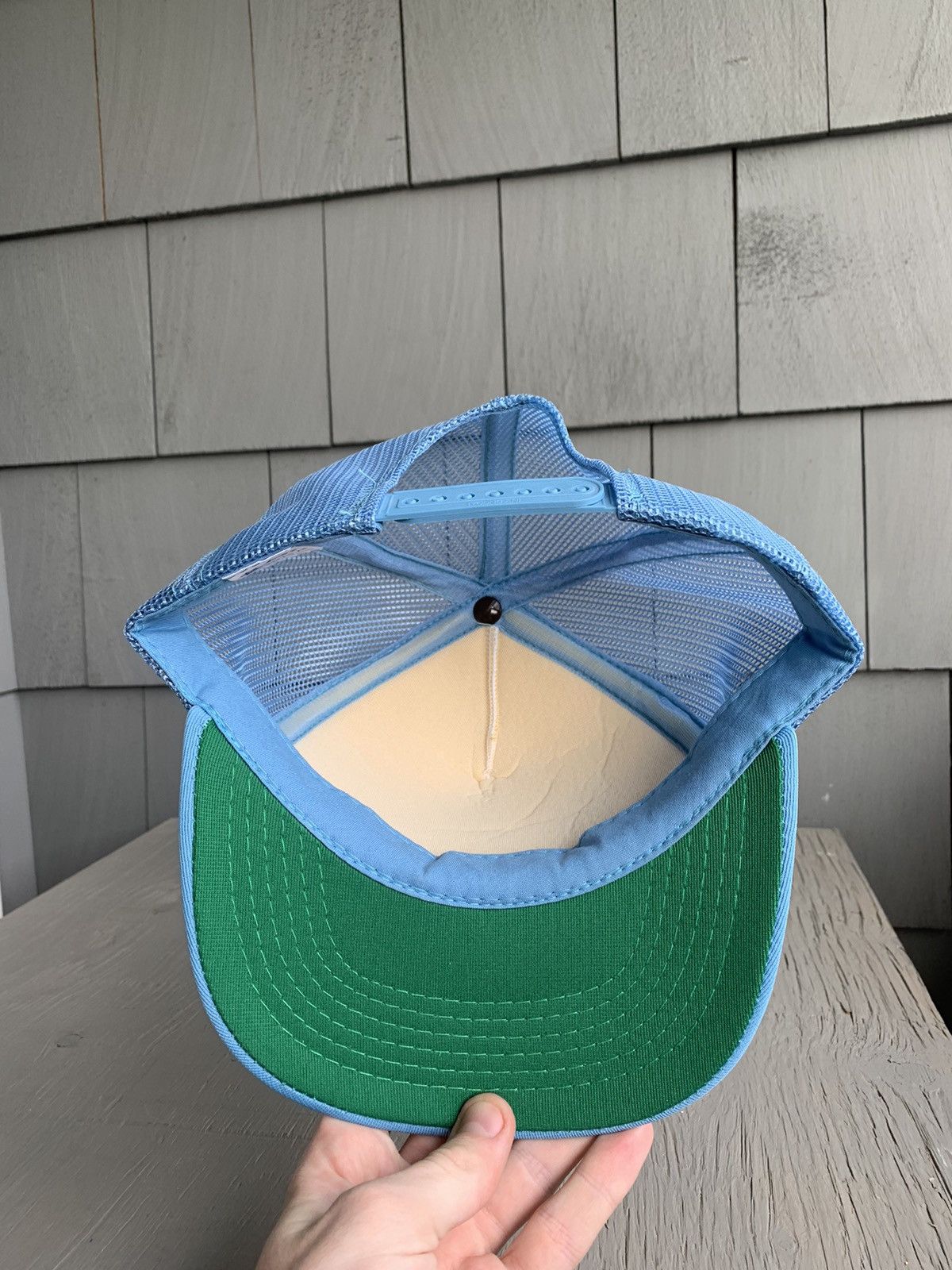 Vintage Vintage Fort Lauderdale Trucker Hat Baby Blue USA Pharrell Size ONE SIZE - 4 Thumbnail