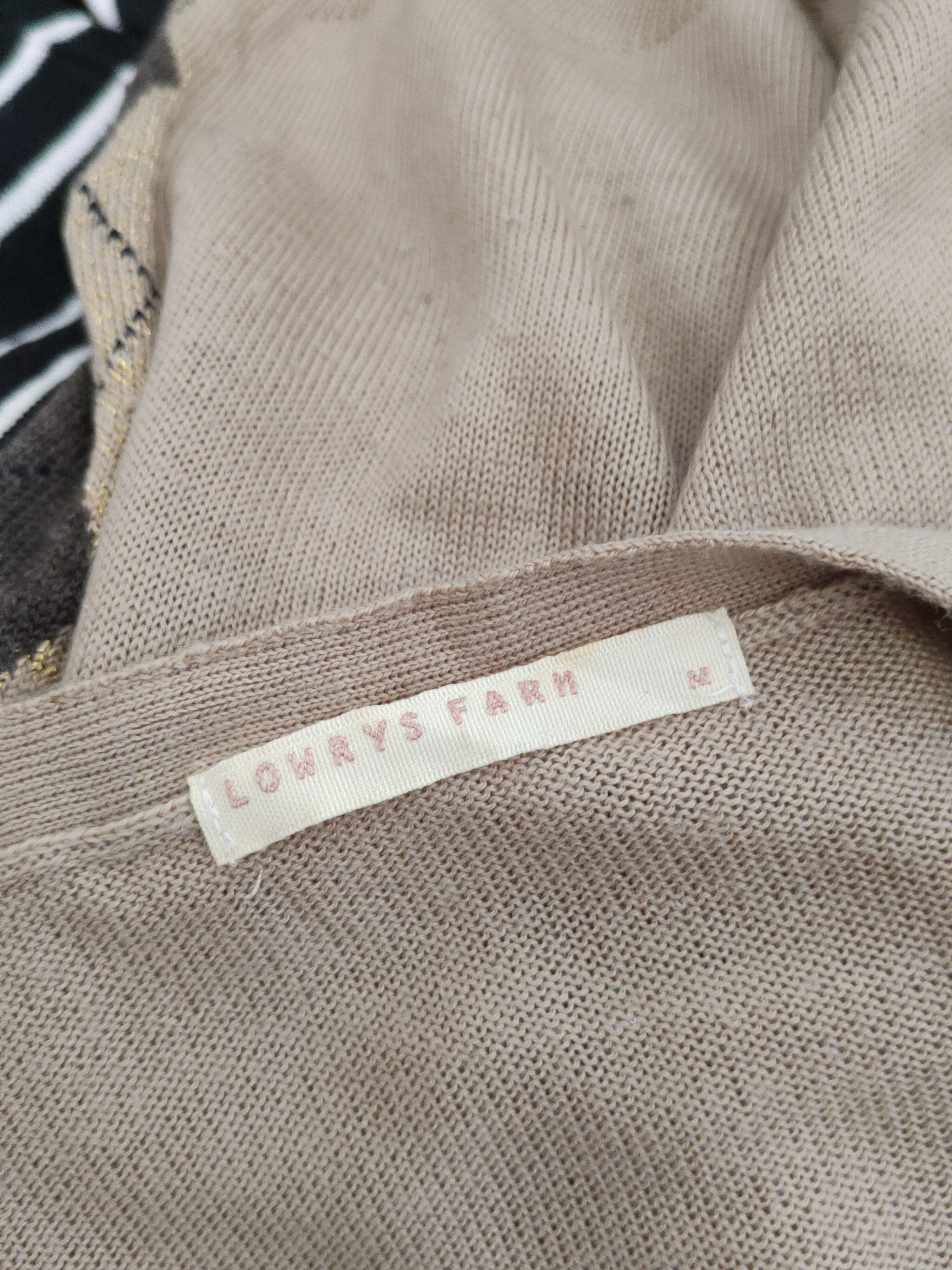Japanese Brand × LOWRYS FARM Lowrys Farm Brown Knitwear Cardigan #S1236 Size M / US 6-8 / IT 42-44 - 11 Thumbnail