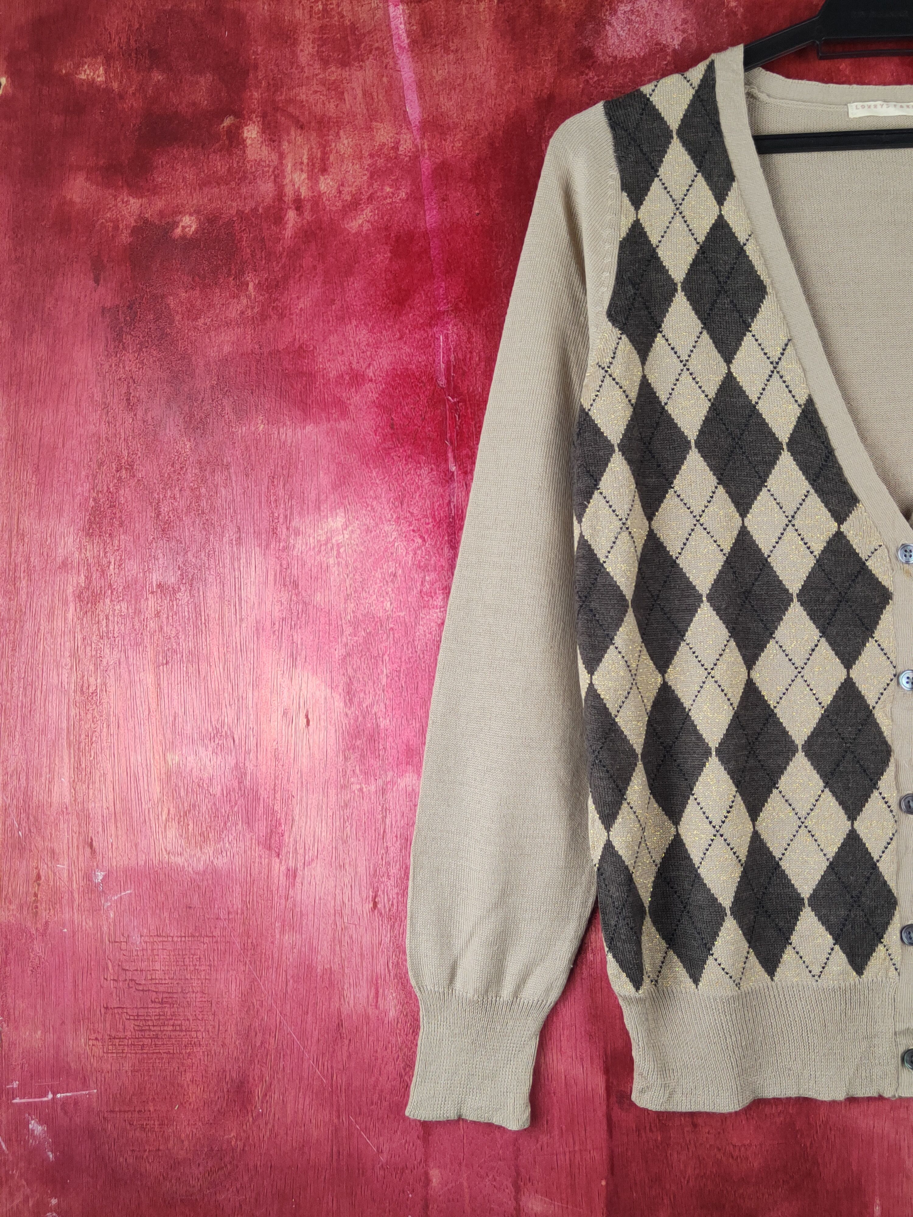 Japanese Brand × LOWRYS FARM Lowrys Farm Brown Knitwear Cardigan #S1236 Size M / US 6-8 / IT 42-44 - 3 Thumbnail