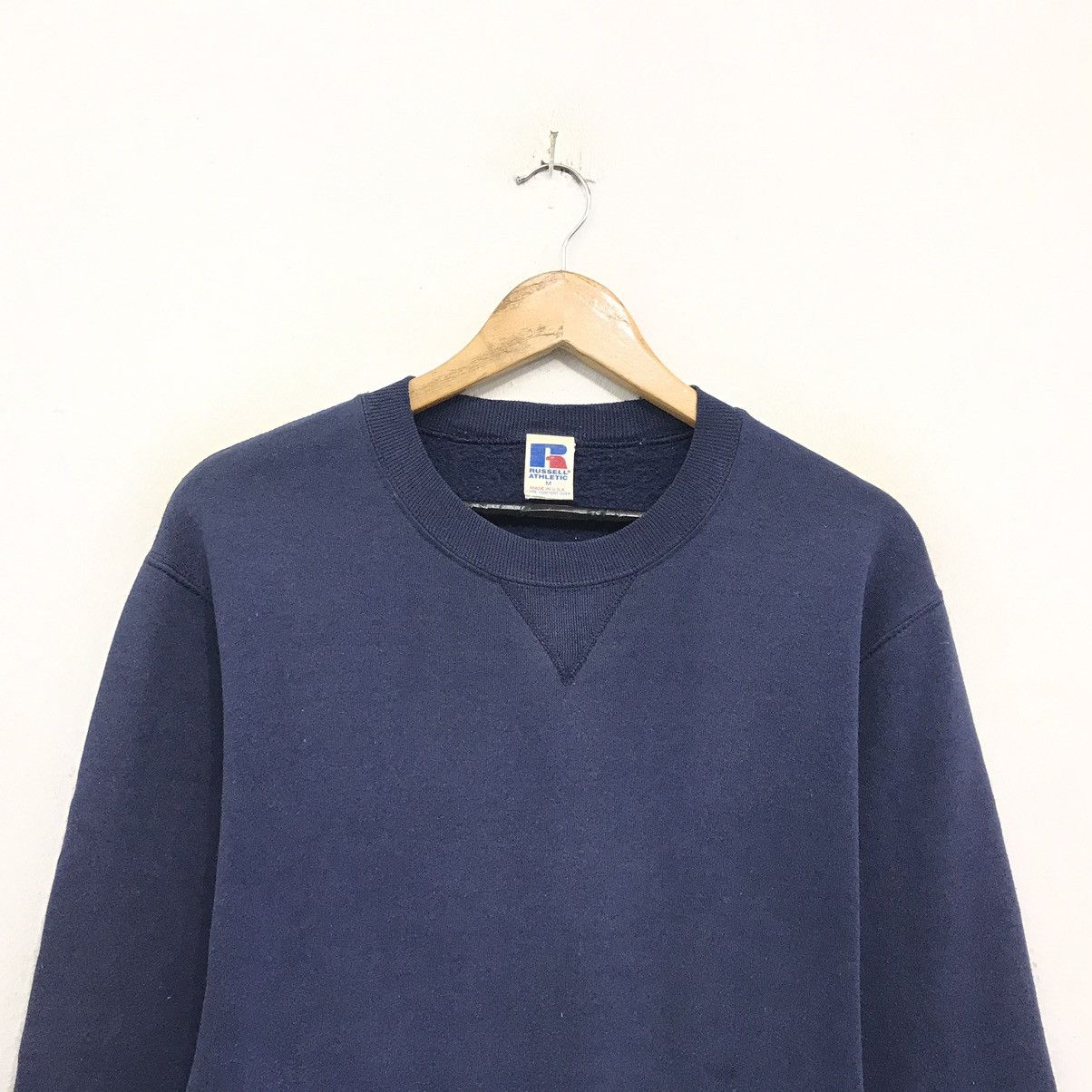 Russell Athletic Vintage Plain Sweatshirt Russell Crewneck Sweater Blank Size US M / EU 48-50 / 2 - 3 Thumbnail