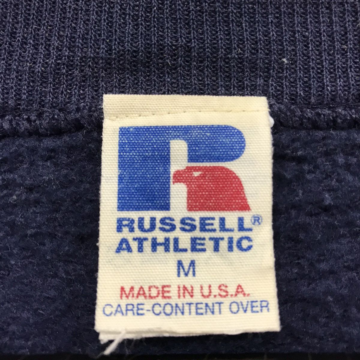 Russell Athletic Vintage Plain Sweatshirt Russell Crewneck Sweater Blank Size US M / EU 48-50 / 2 - 6 Thumbnail