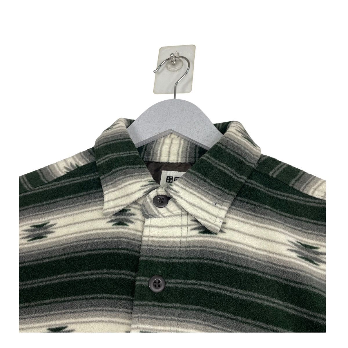 Flannel × Japanese Brand 💥NATIVE FLANNEL BUTTON SHIRT BY UNIQLO Size US L / EU 52-54 / 3 - 6 Thumbnail