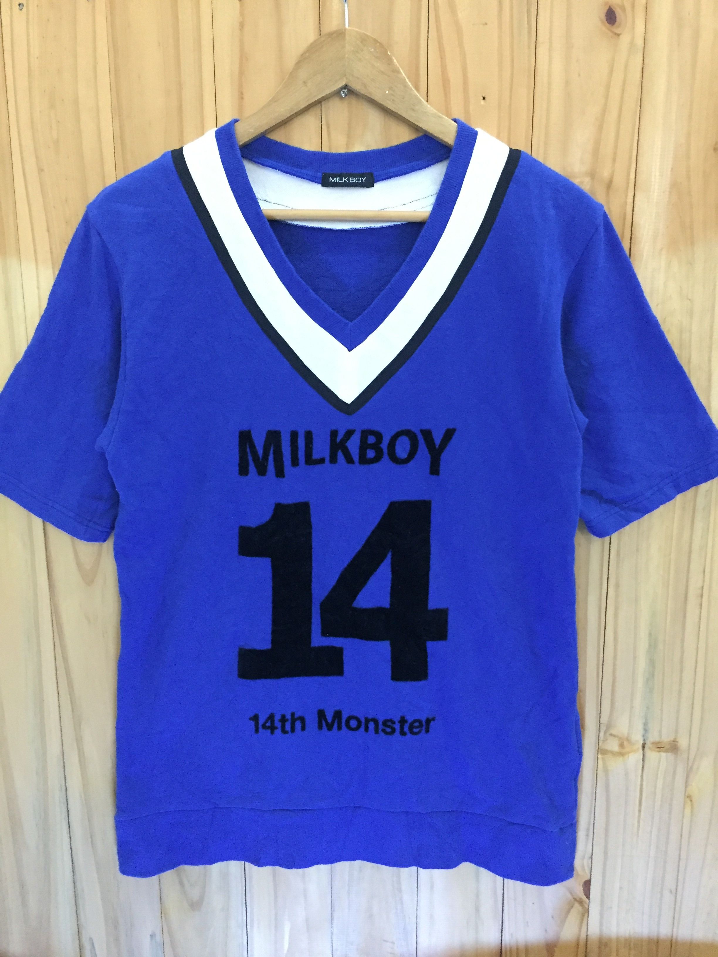 Japanese Brand MILKBOY 14th Monster velvet print Size US M / EU 48-50 / 2 - 3 Thumbnail