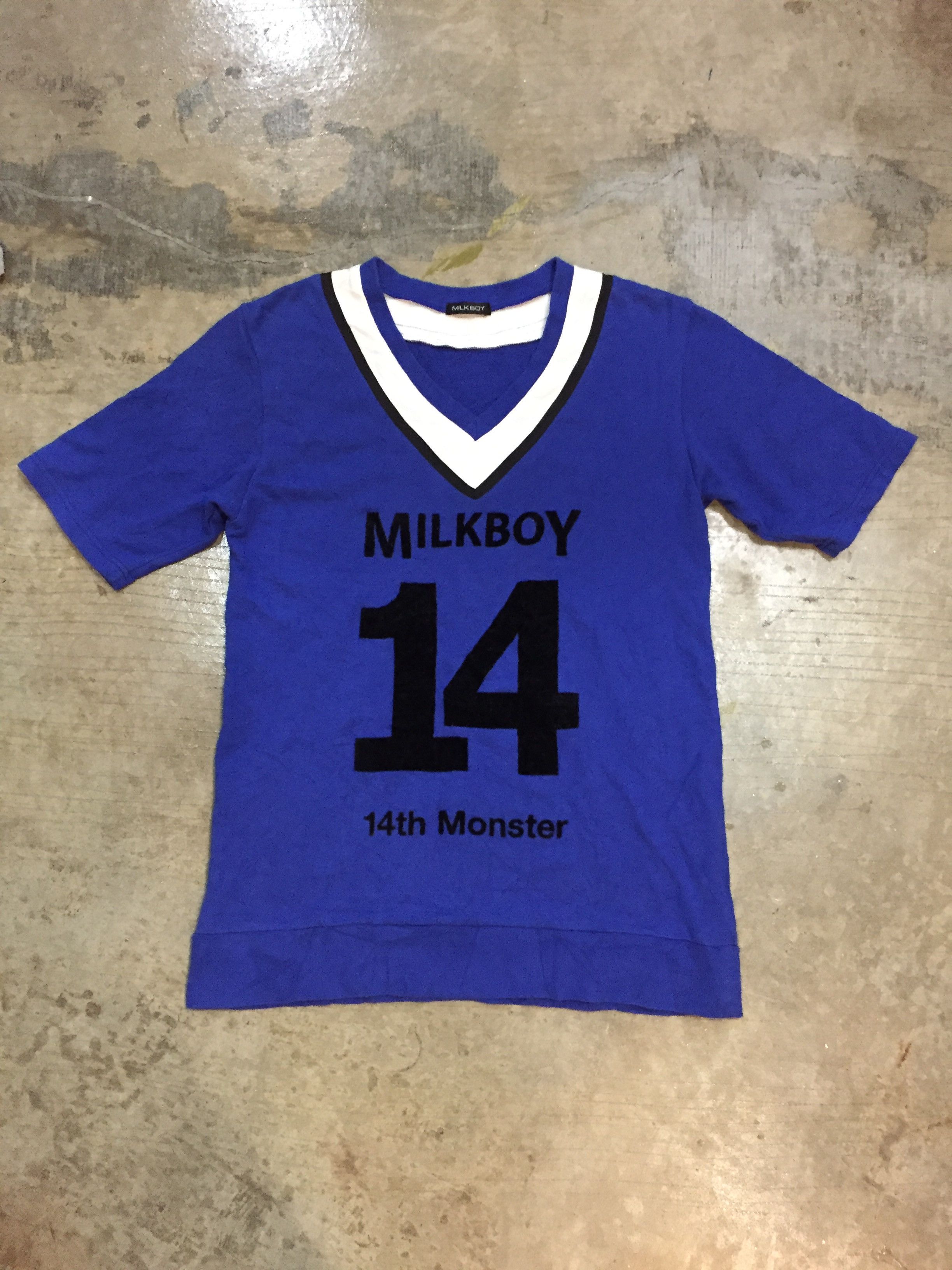Japanese Brand MILKBOY 14th Monster velvet print Size US M / EU 48-50 / 2 - 2 Thumbnail
