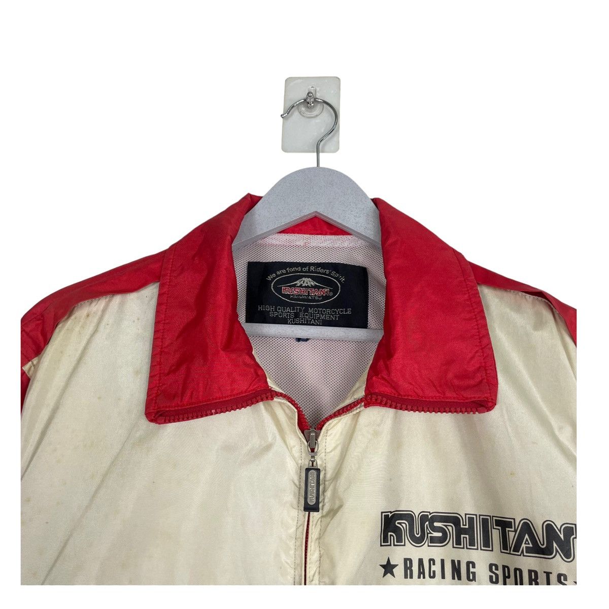 Japanese Brand 💥90s JAPAN KUSHITANI RACING TEAM USA MOTORSPORT JACKET Size US M / EU 48-50 / 2 - 4 Thumbnail