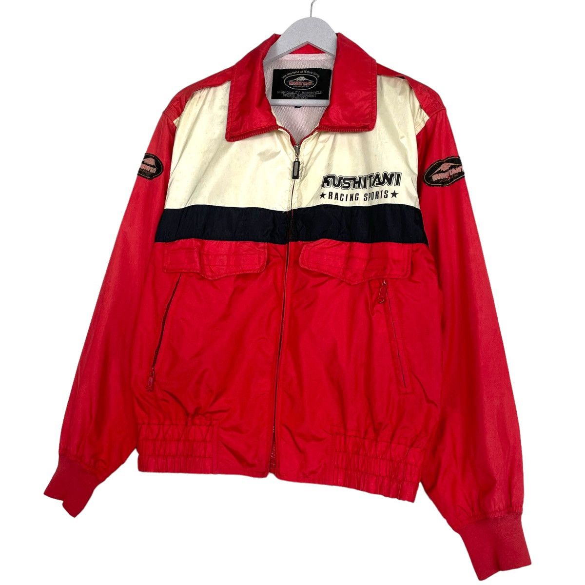 Japanese Brand 💥90s JAPAN KUSHITANI RACING TEAM USA MOTORSPORT JACKET Size US M / EU 48-50 / 2 - 2 Thumbnail