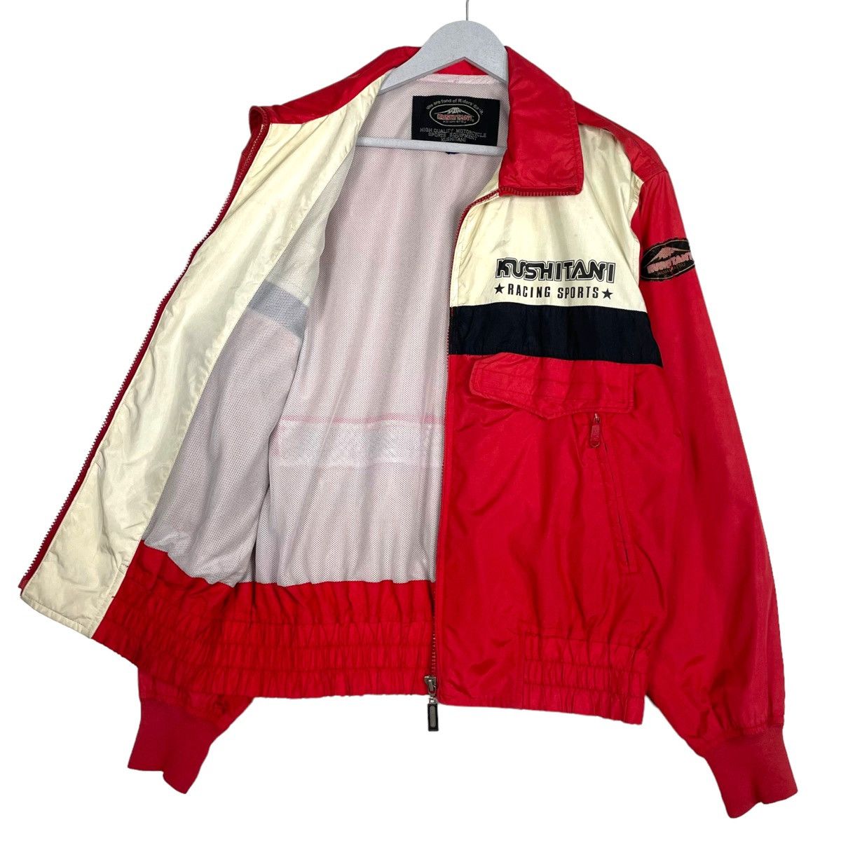 Japanese Brand 💥90s JAPAN KUSHITANI RACING TEAM USA MOTORSPORT JACKET Size US M / EU 48-50 / 2 - 9 Thumbnail