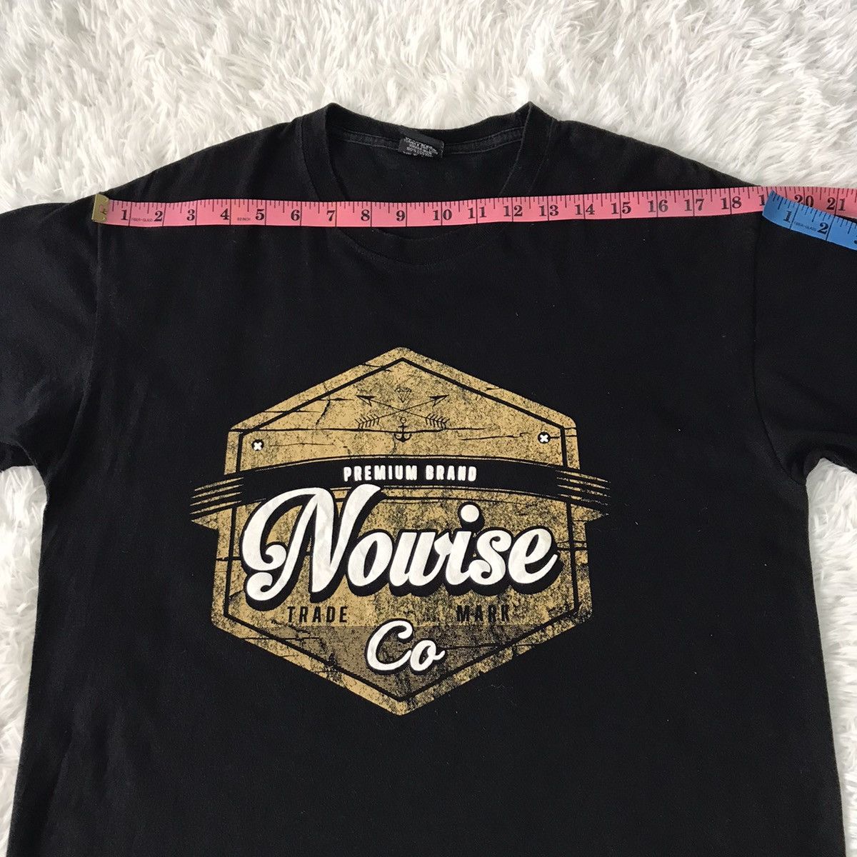Japanese Brand Premium brand nowise trade mark JM tshirt Size US M / EU 48-50 / 2 - 16 Thumbnail