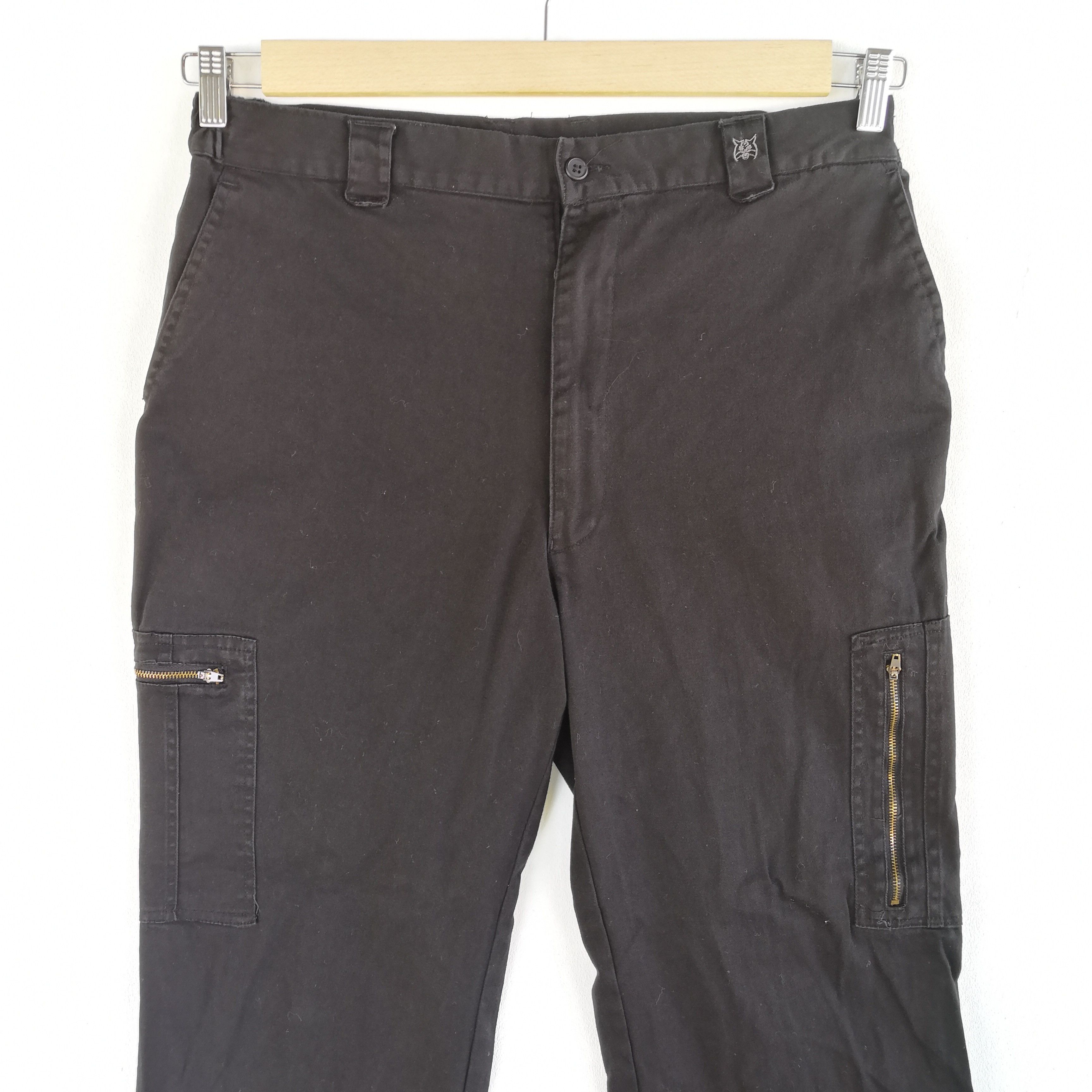 Japanese Brand × Vintage Lynnx Cargo Pants Vintage Japanese Multi Pocket Trousers Size US 34 / EU 50 - 3 Thumbnail