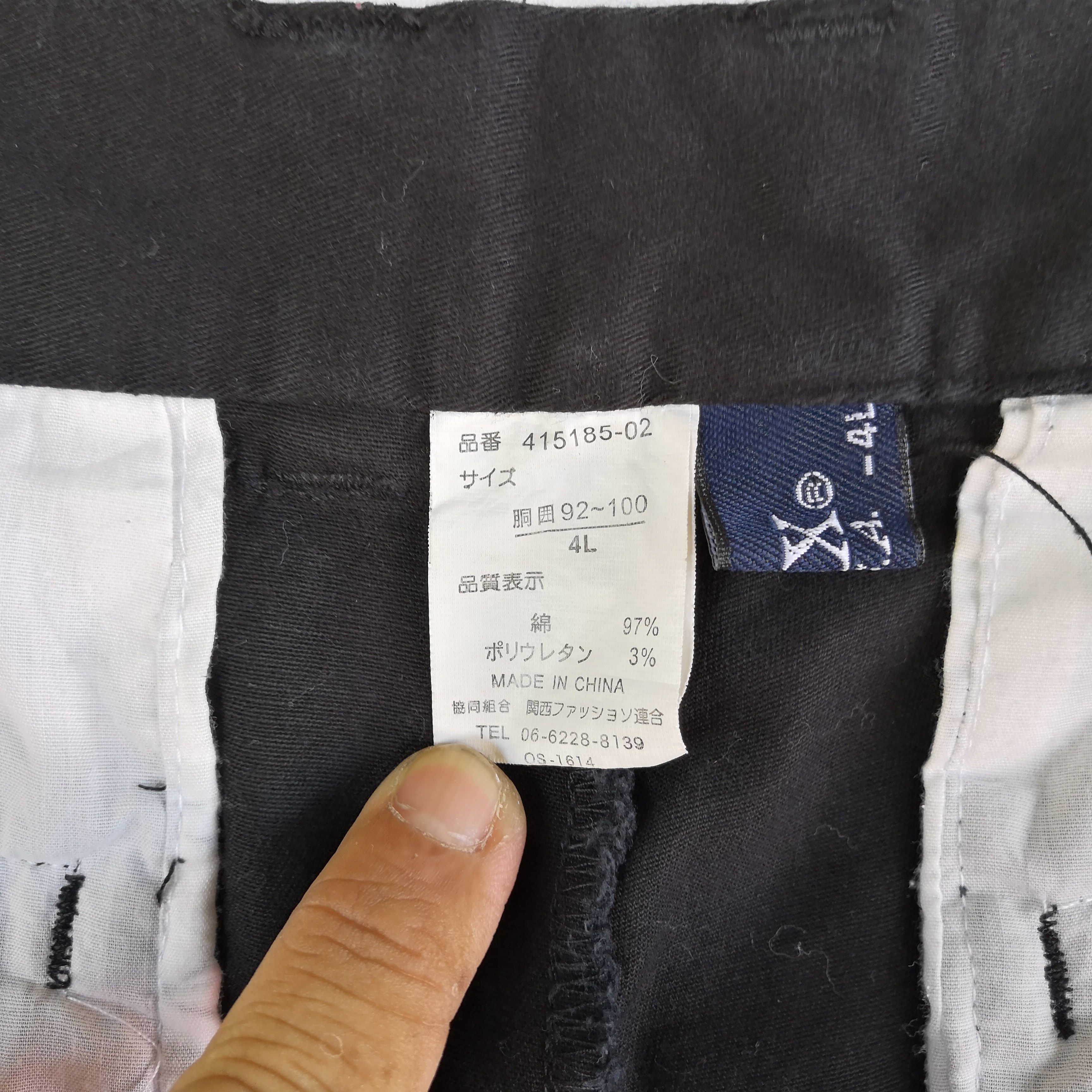 Japanese Brand × Vintage Lynnx Cargo Pants Vintage Japanese Multi Pocket Trousers Size US 34 / EU 50 - 9 Thumbnail