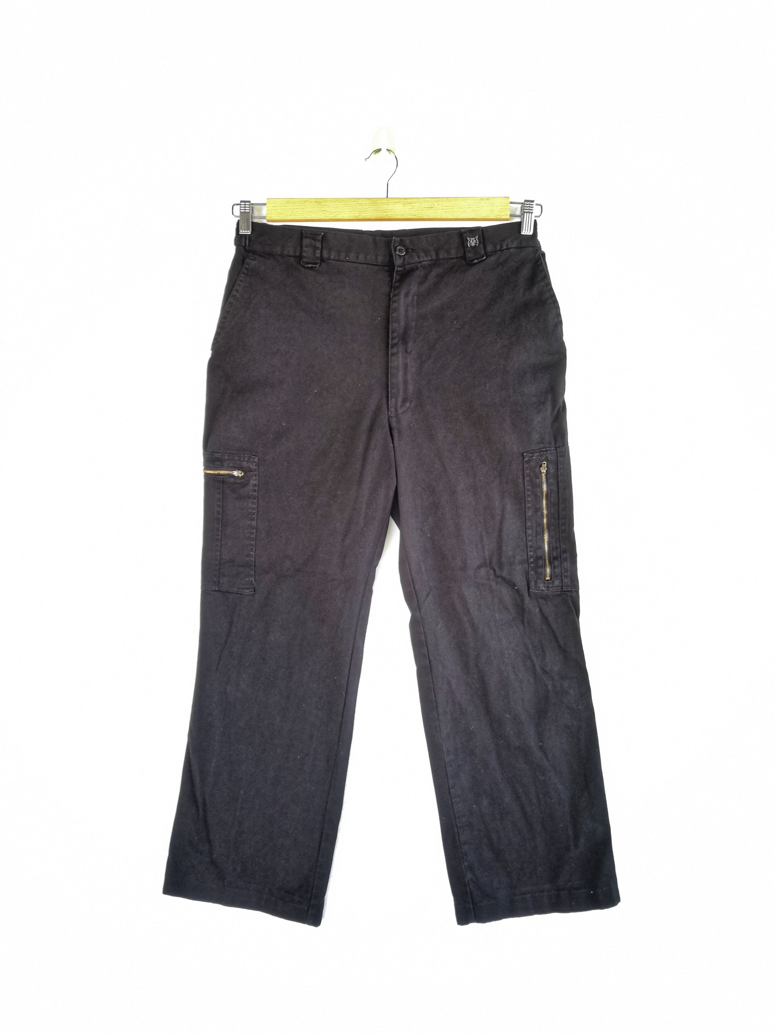 Japanese Brand × Vintage Lynnx Cargo Pants Vintage Japanese Multi Pocket Trousers Size US 34 / EU 50 - 1 Thumbnail