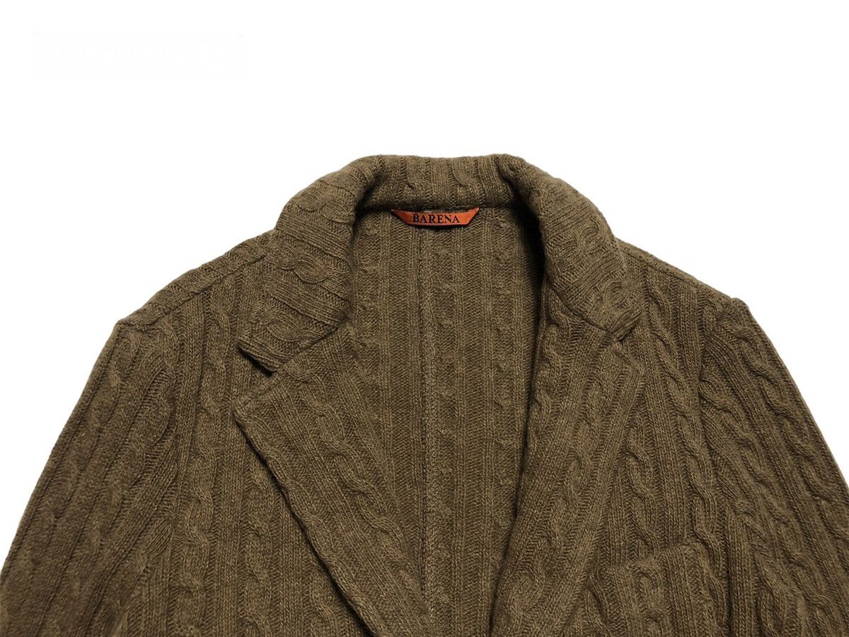 Barena Barena wool/nylon cable cardigan Size M / US 6-8 / IT 42-44 - 2 Thumbnail