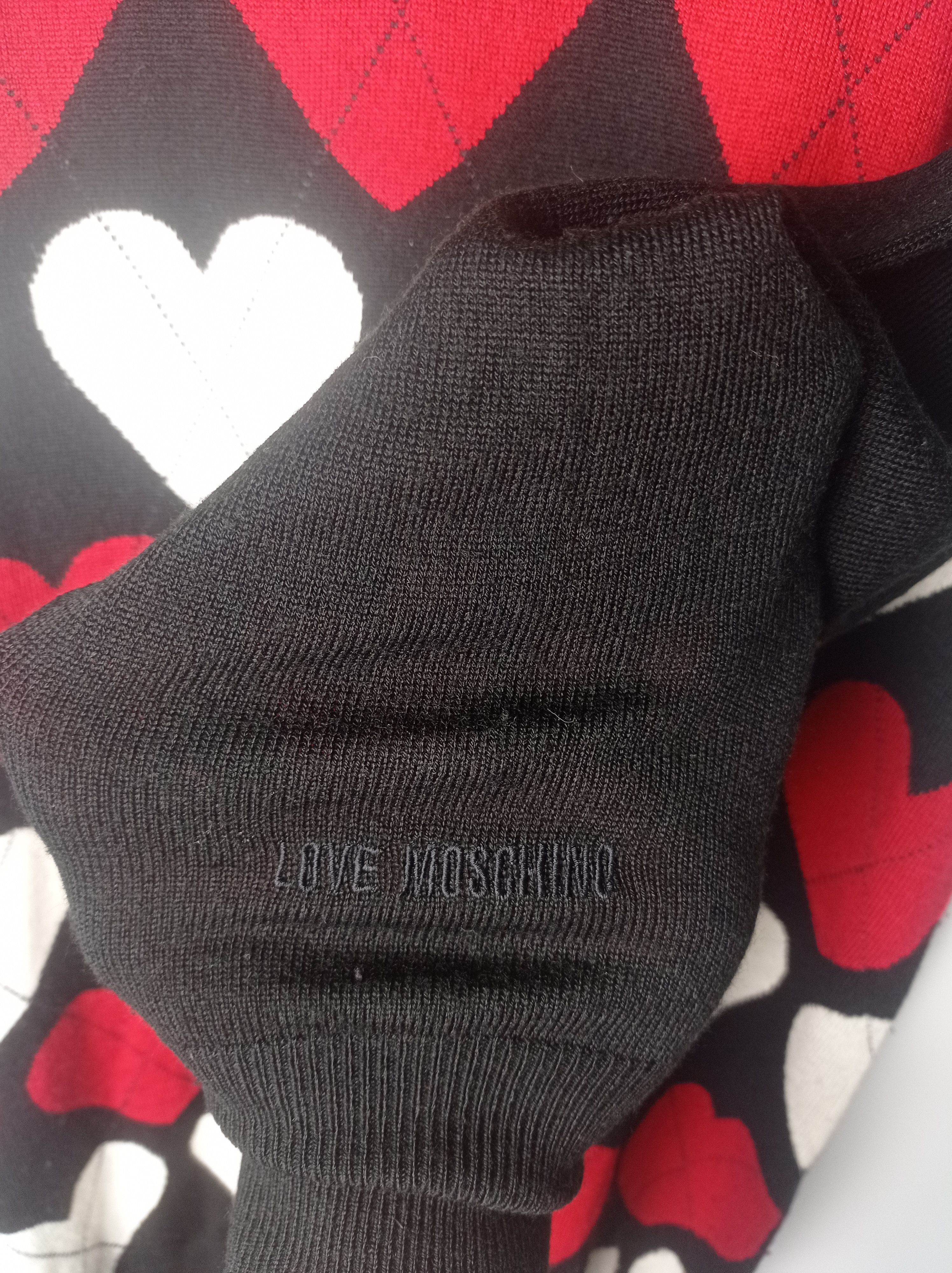 Love Moschino Love Moschino monogram multi logo sweater Size M / US 6-8 / IT 42-44 - 3 Thumbnail