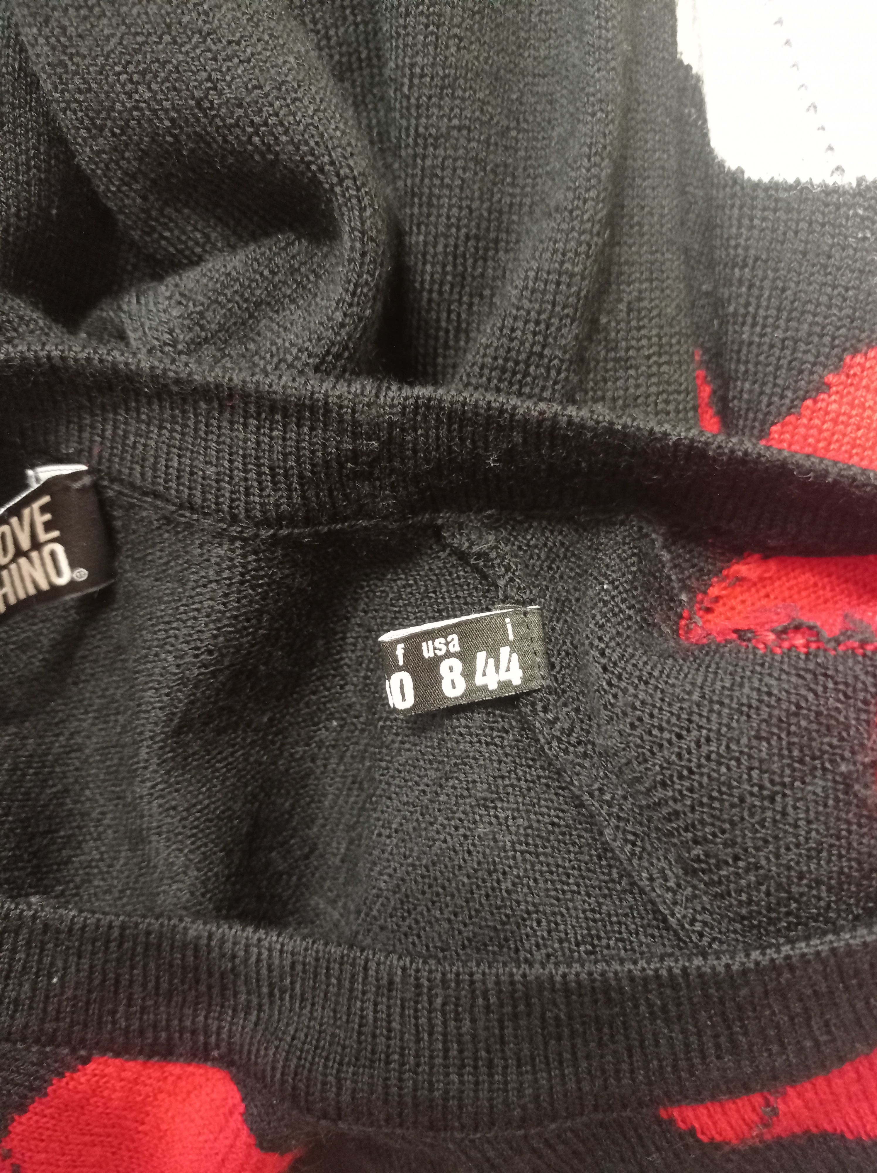 Love Moschino Love Moschino monogram multi logo sweater Size M / US 6-8 / IT 42-44 - 6 Thumbnail