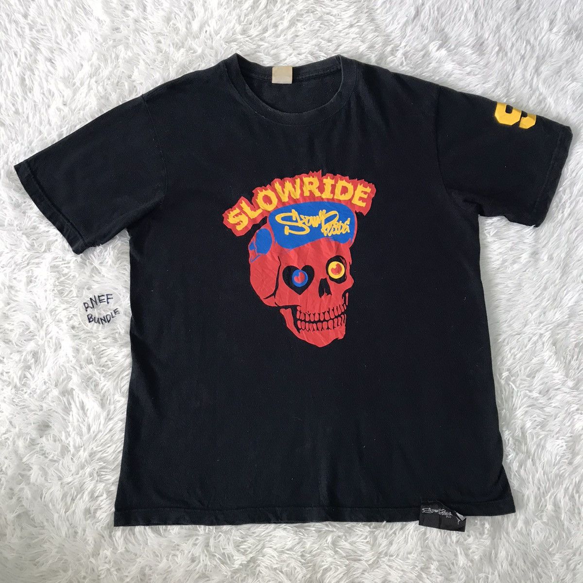 Vintage Vintage slowride tshirt Size US L / EU 52-54 / 3 - 16 Thumbnail